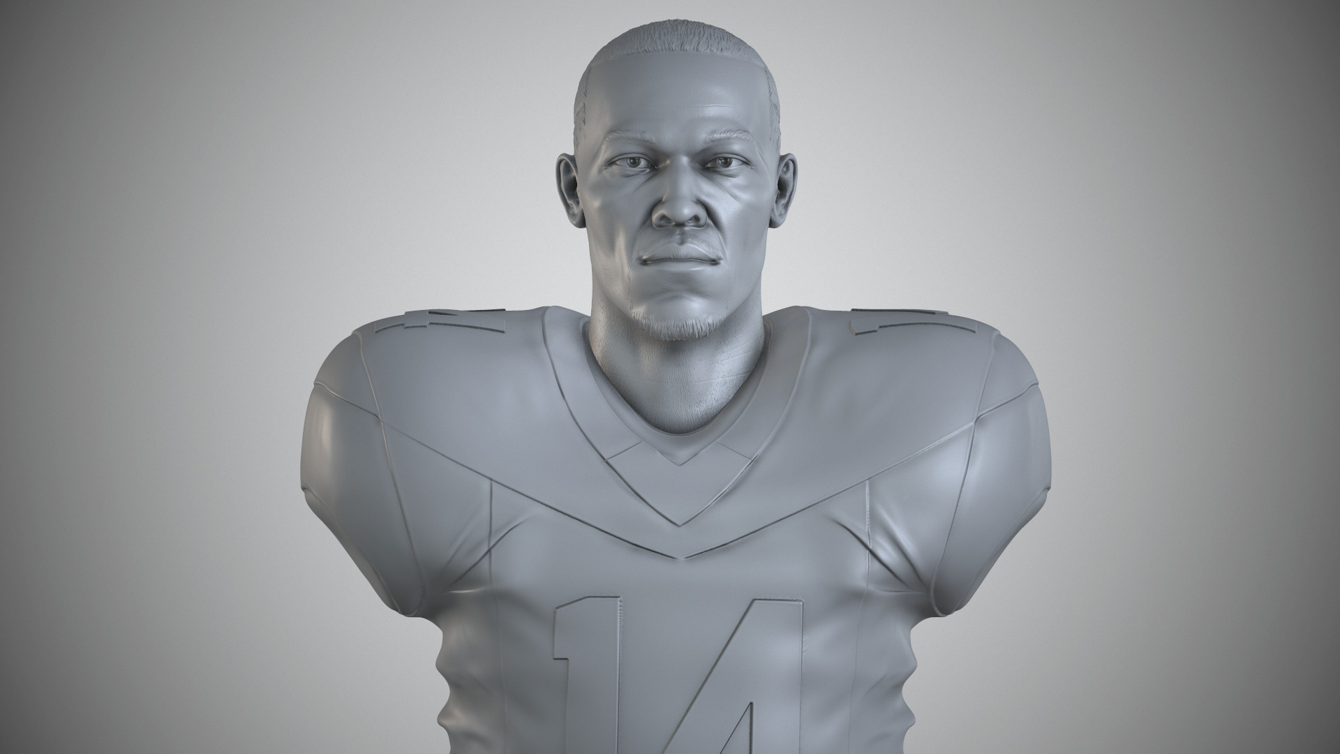 Amon Ra St Brown 3D print model_5