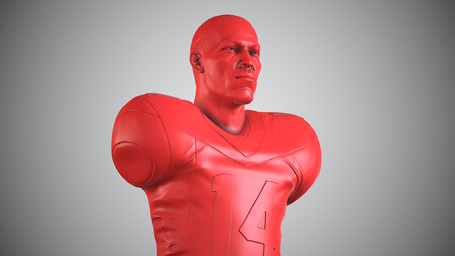 Amon Ra St Brown 3D print model_15