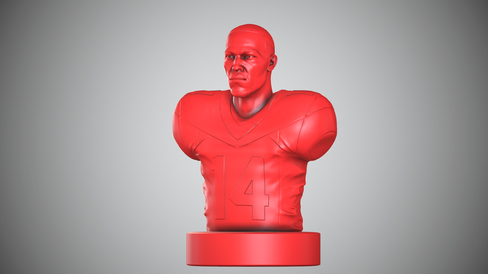 Amon Ra St Brown 3D print model_21