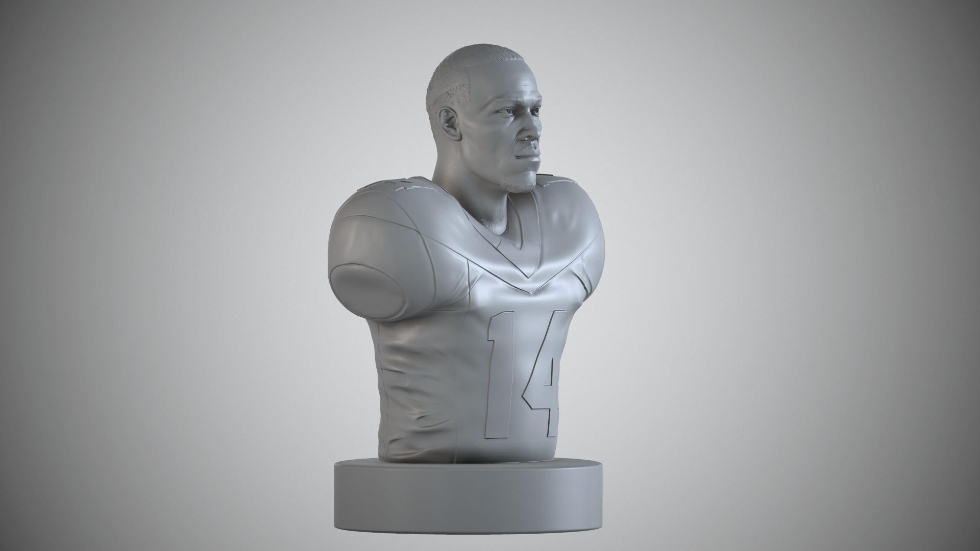 Amon Ra St Brown 3D print model_12