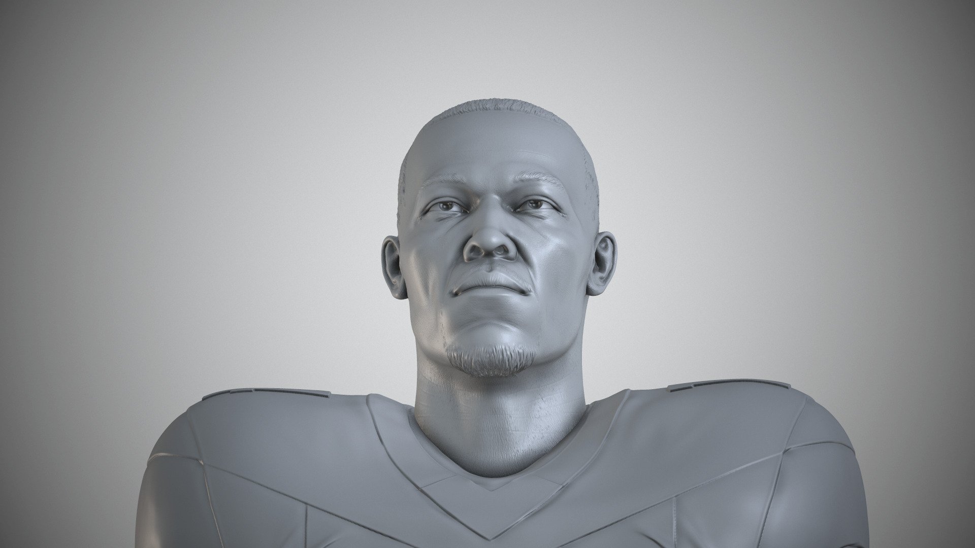 Amon Ra St Brown 3D print model_10