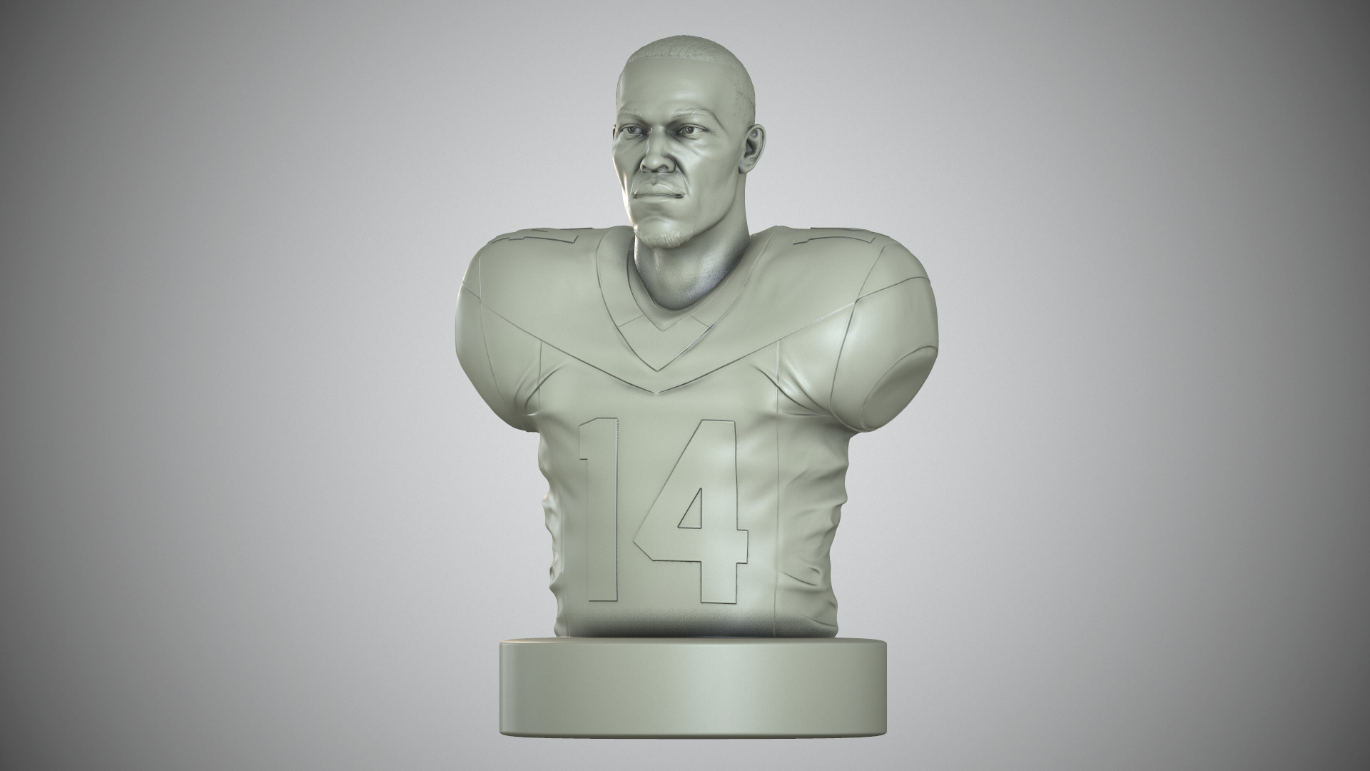 Amon Ra St Brown 3D print model_31