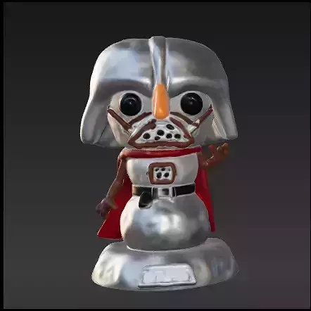 Darth vader muneco de nieve funko pop