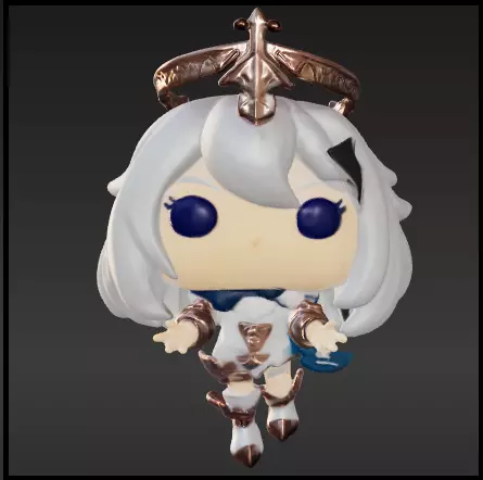 Paimon funko pop Free 3D print model