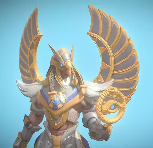 phoenix Low-poly 3D model