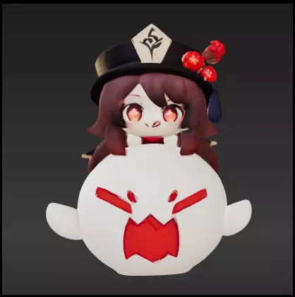 Hu tao funko pop Free 3D print model