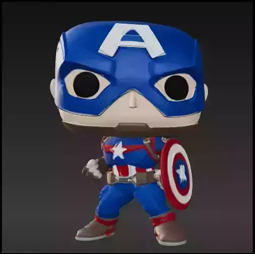 Captain america funko pop
