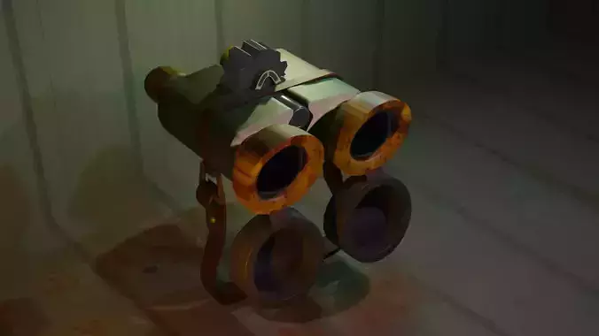 3D MODELING binoculars