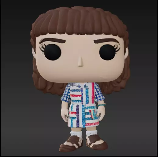 Eleven funko pop Free 3D print model