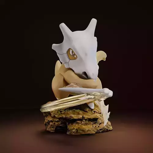 Pokemon Cubone - Hueso palo - For 3D Print
