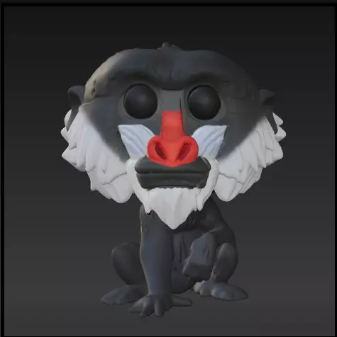 Rafiki funko pop Free 3D print model