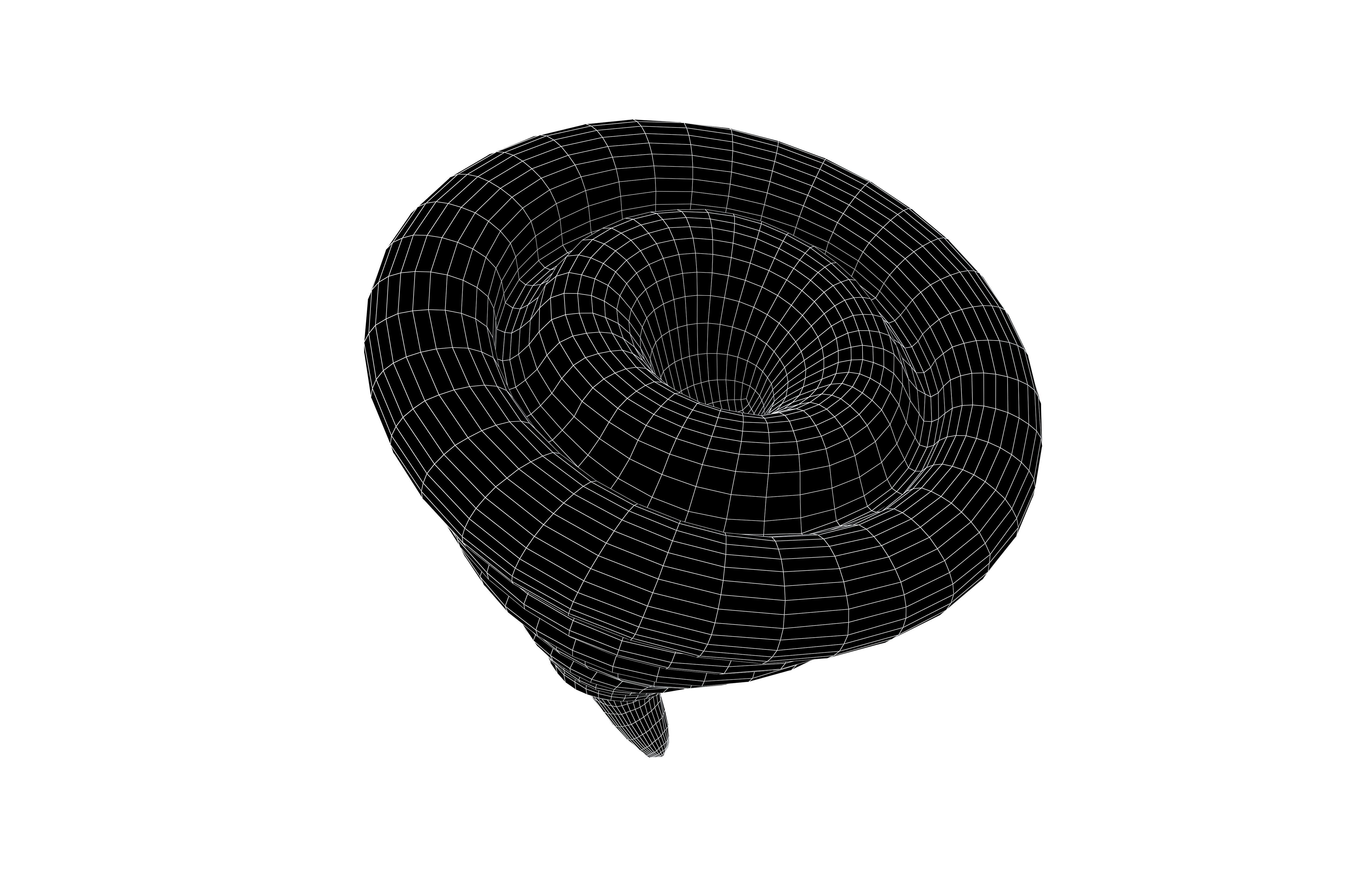 Sandstorm Icon v1 001 Low-poly 3D model_7