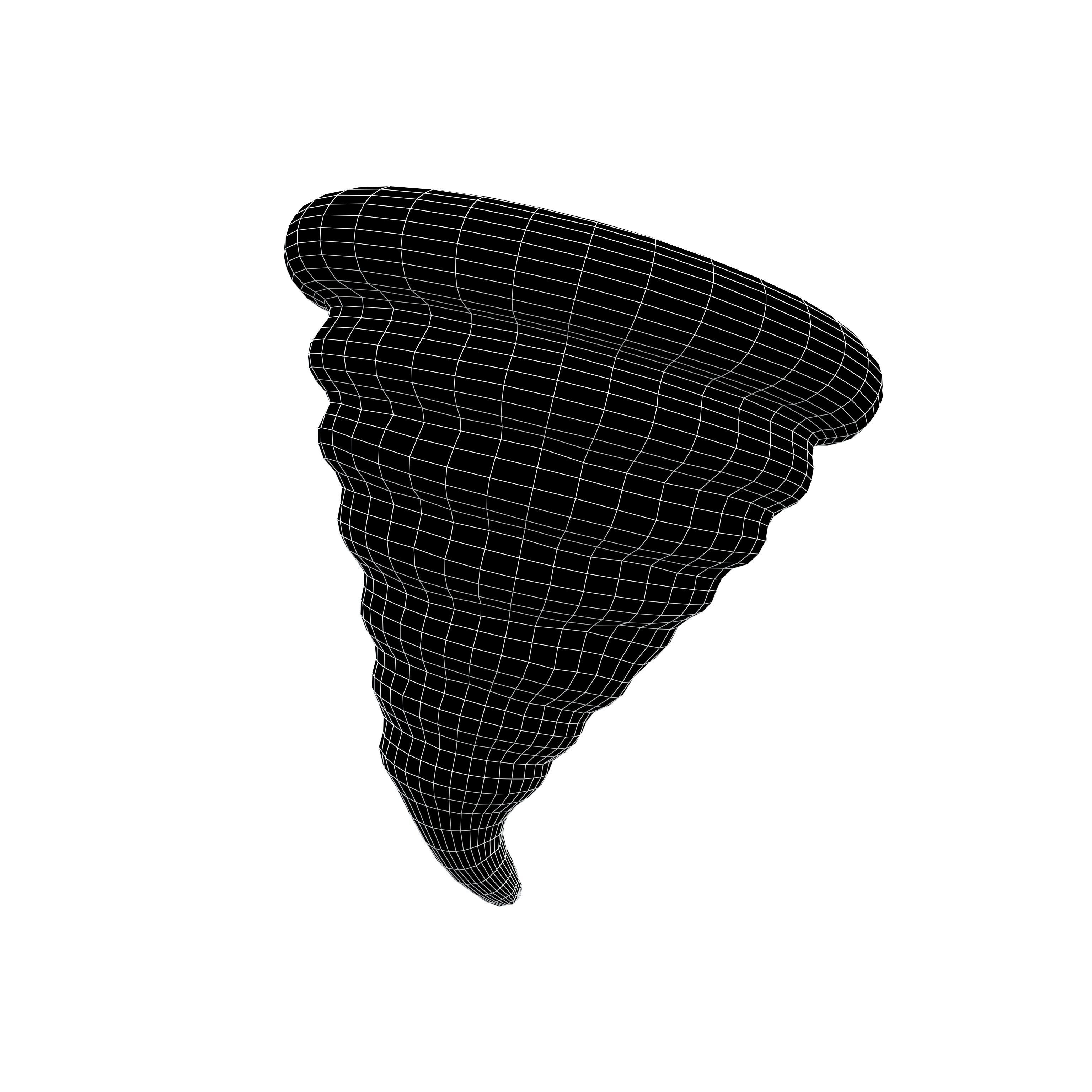 Sandstorm Icon v1 001 Low-poly 3D model_5