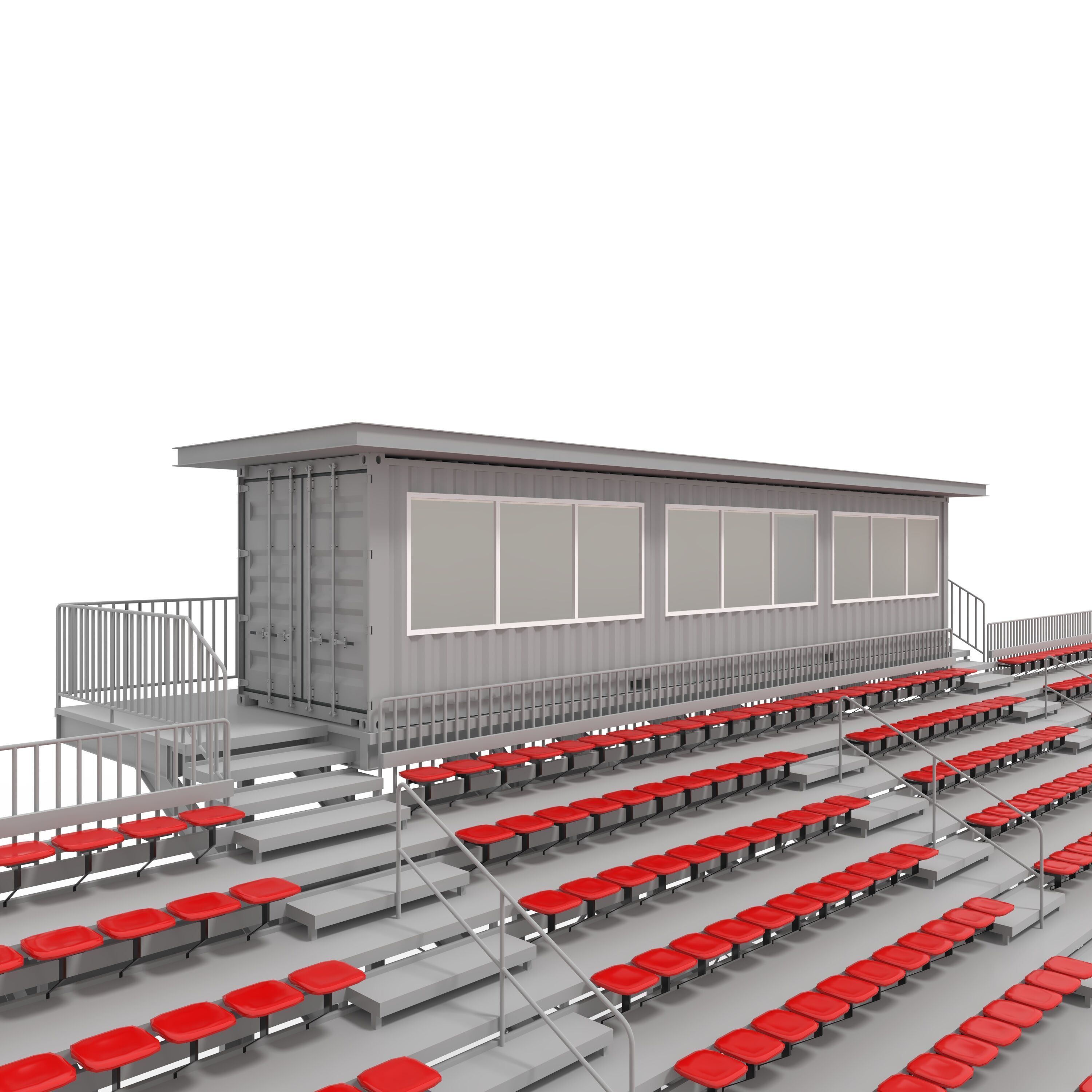 Bleachers 44 3D model_50