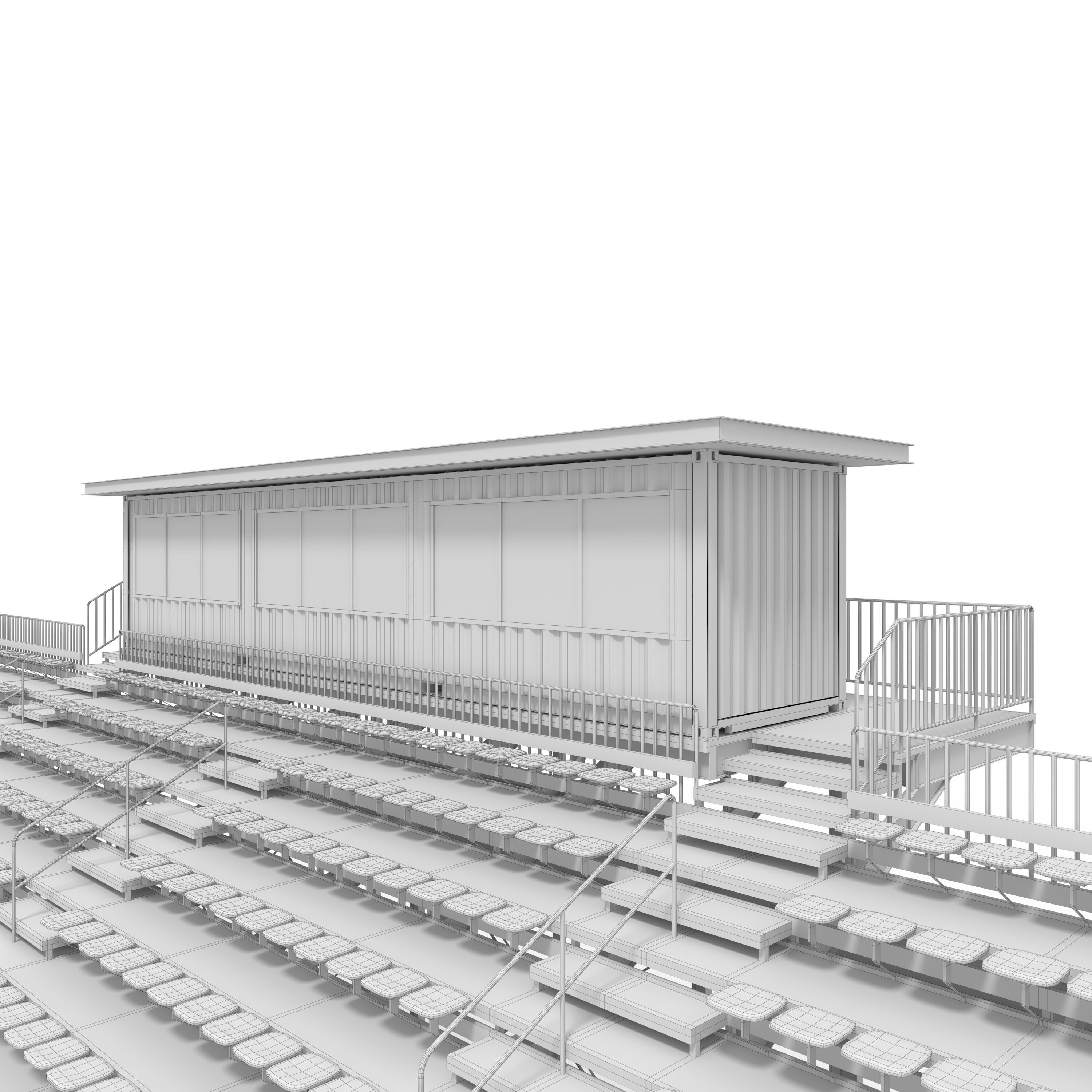 Bleachers 44 3D model_55