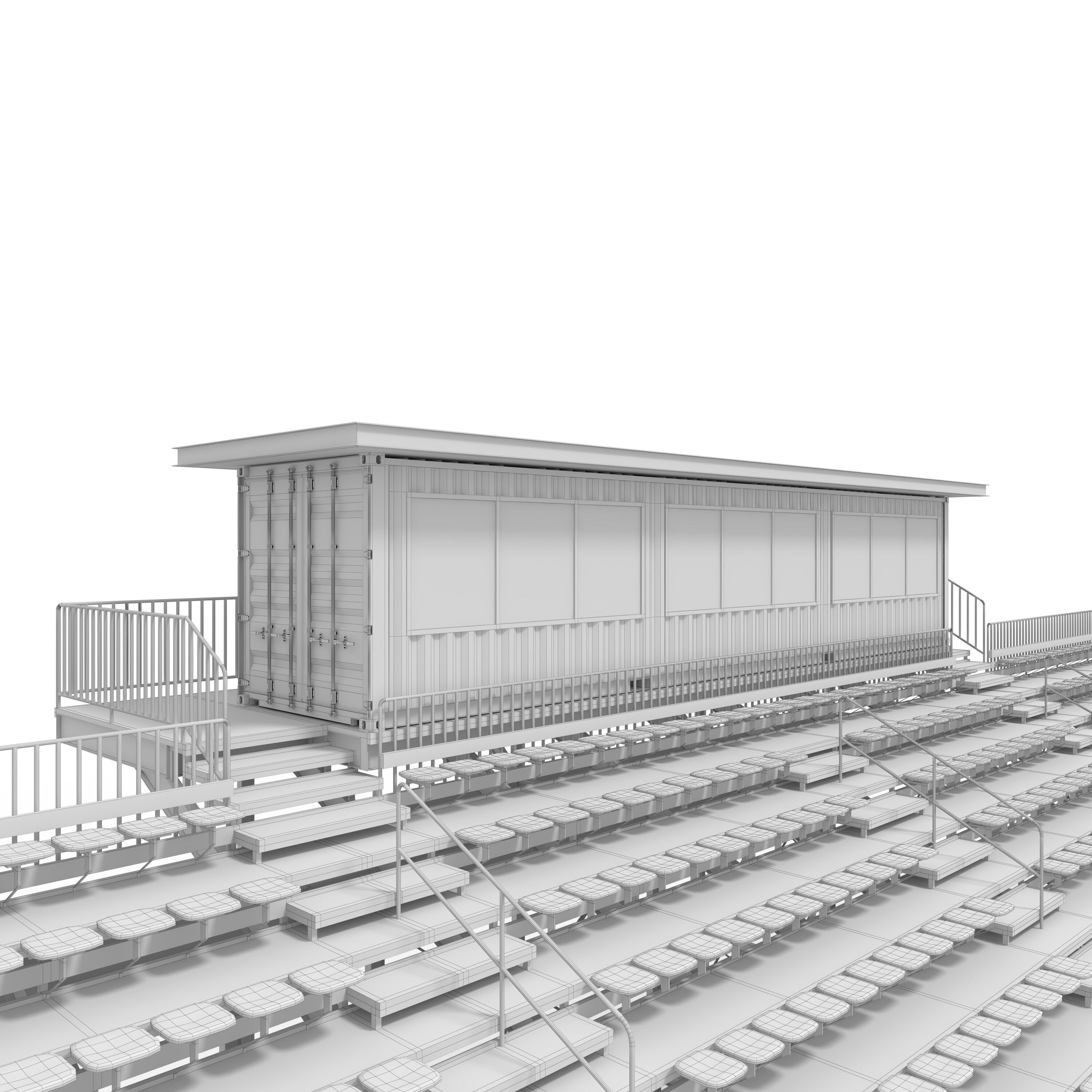 Bleachers 44 3D model_51