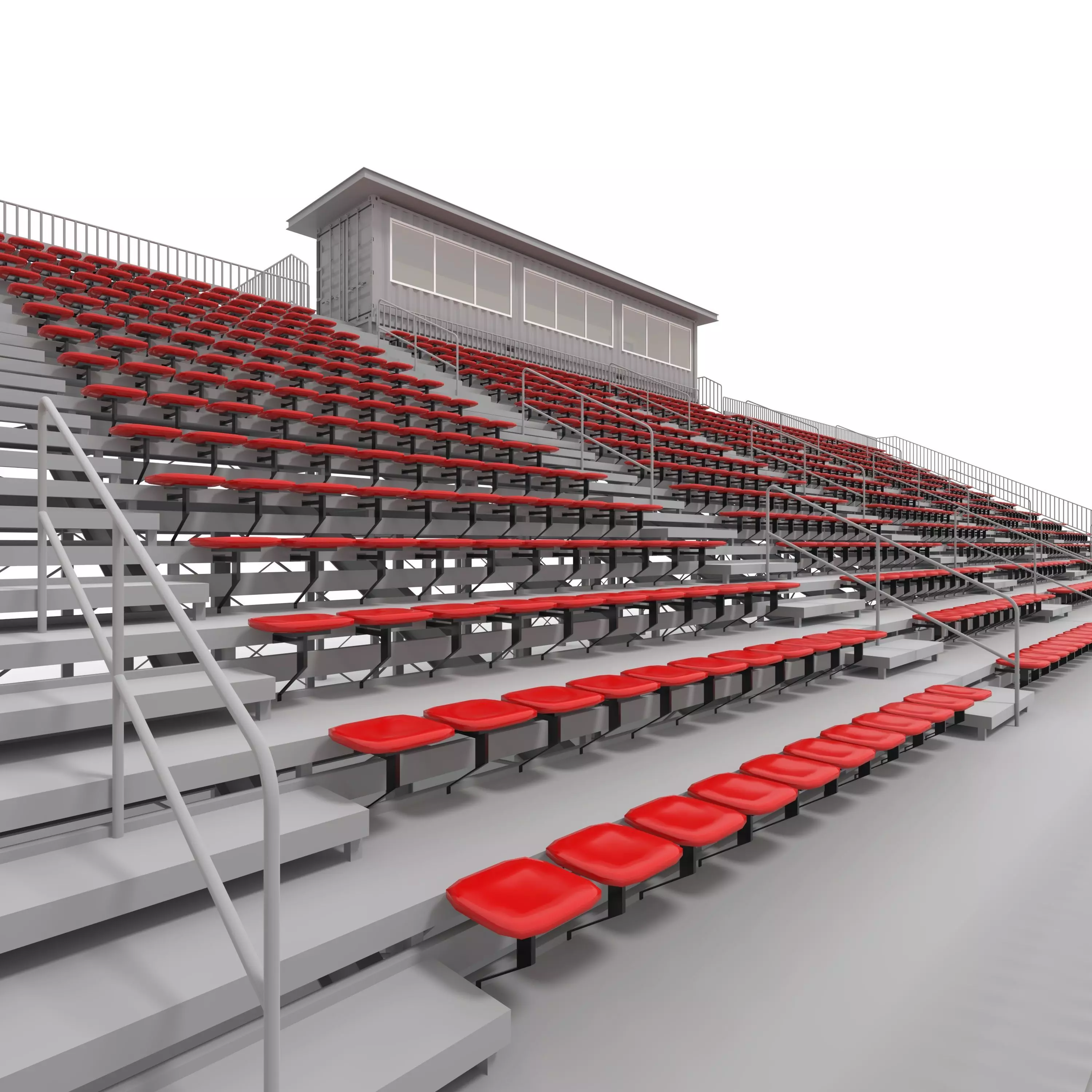 Bleachers 44 3D model_0