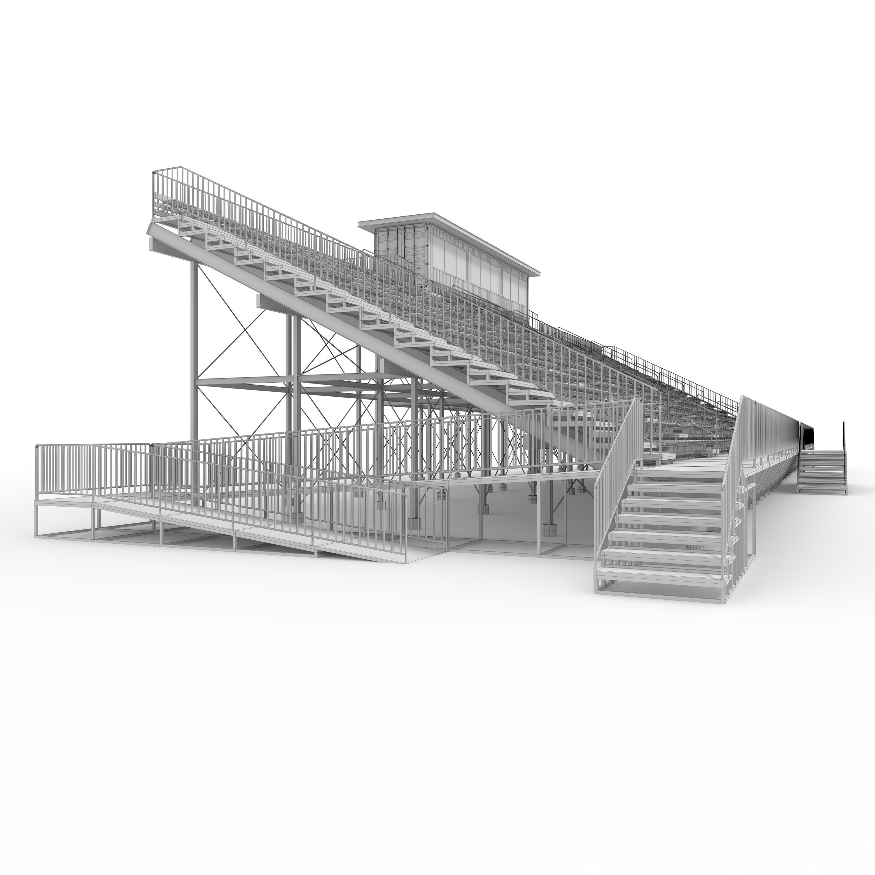 Bleachers 44 3D model_27