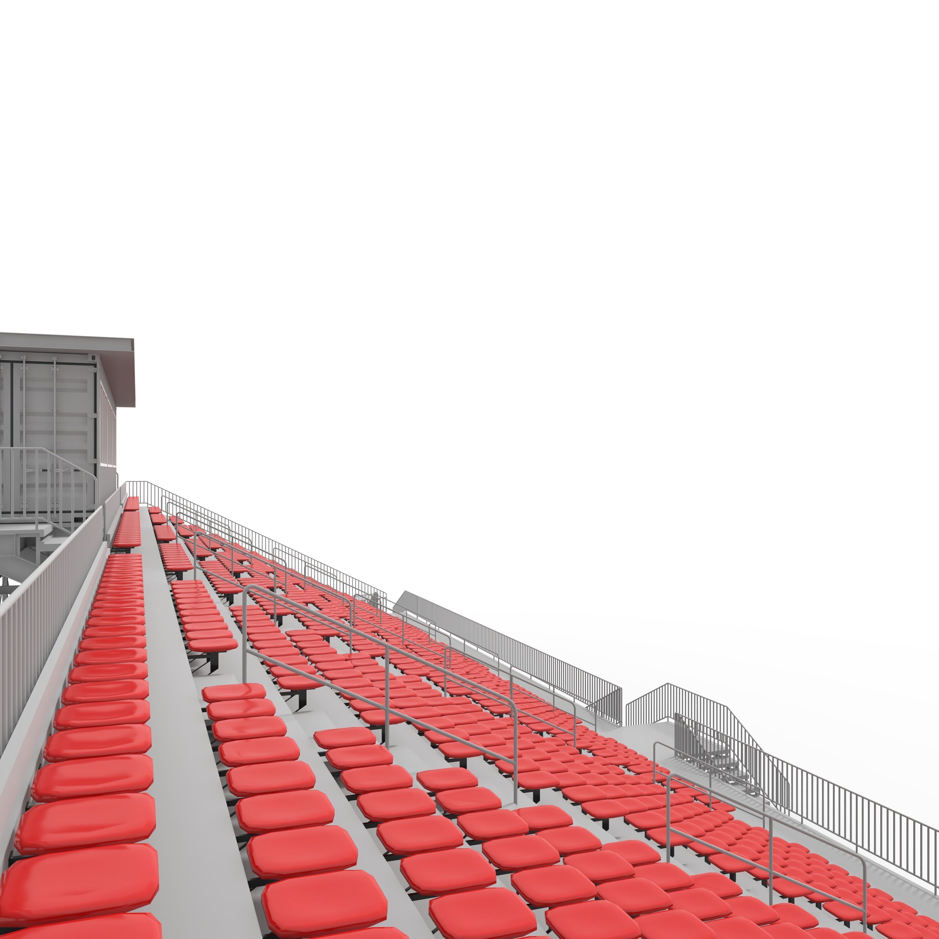 Bleachers 44 3D model_46