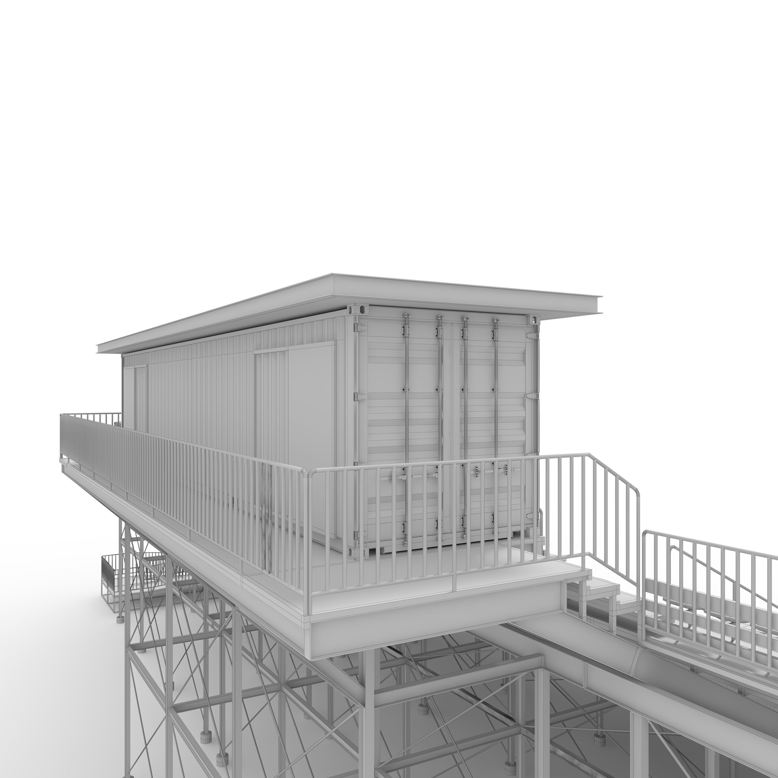Bleachers 44 3D model_49