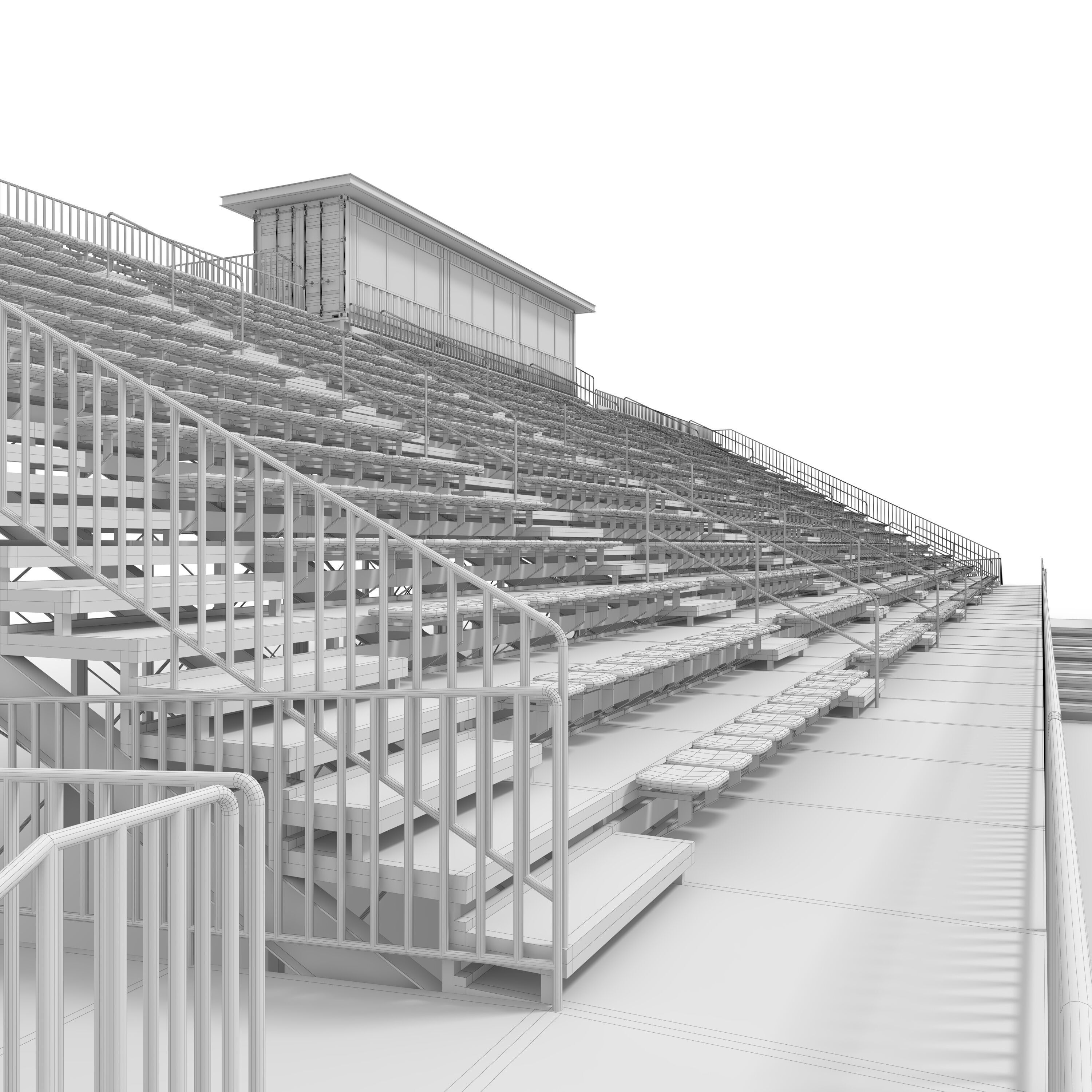 Bleachers 44 3D model_39