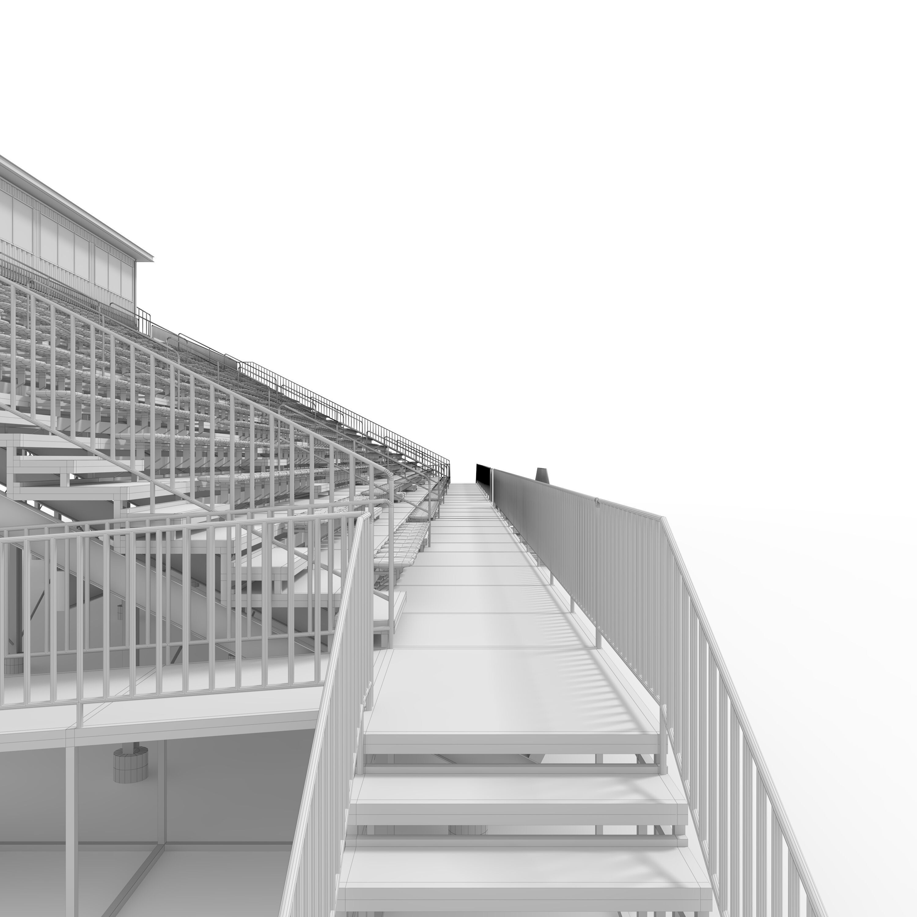 Bleachers 44 3D model_37