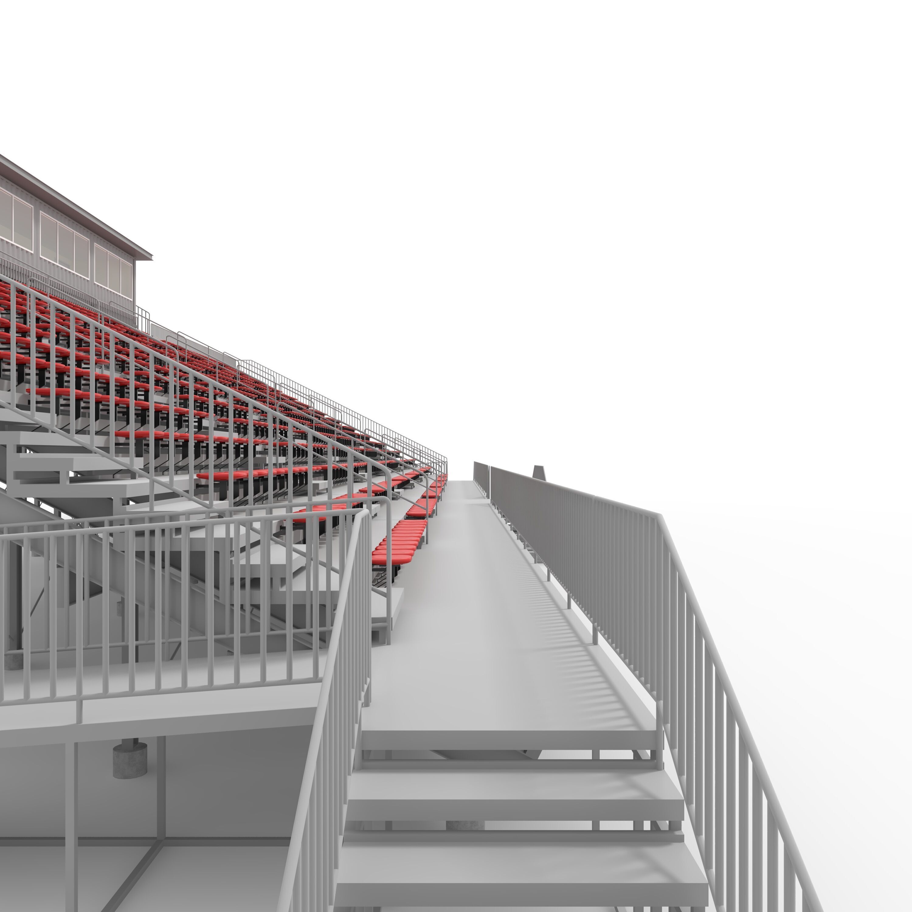 Bleachers 44 3D model_36
