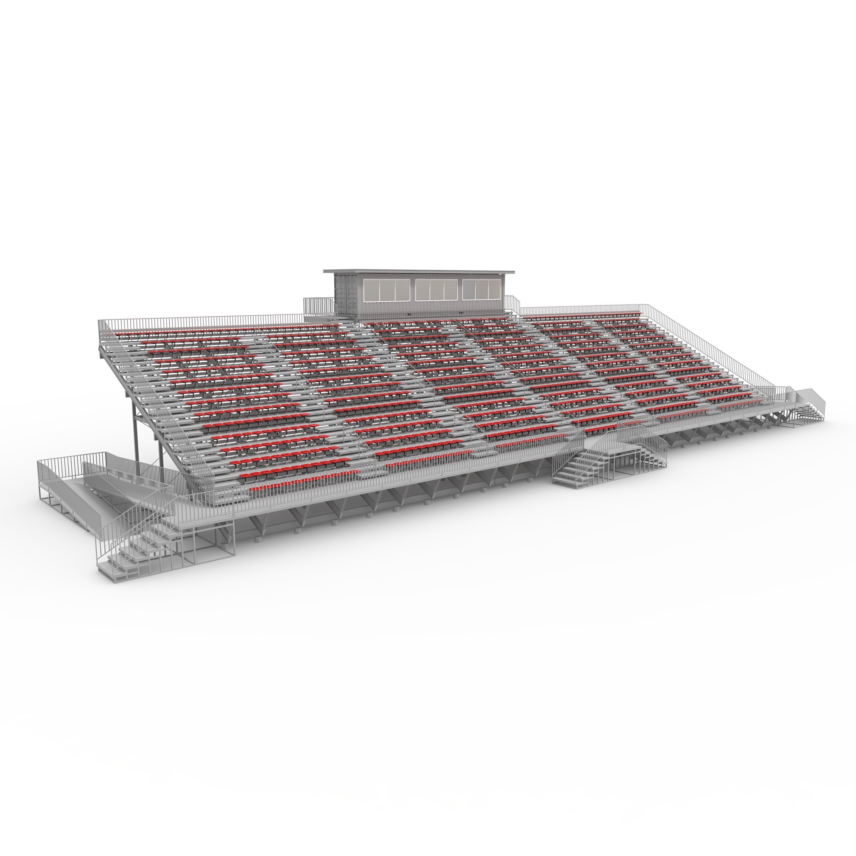 Bleachers 44 3D model_2