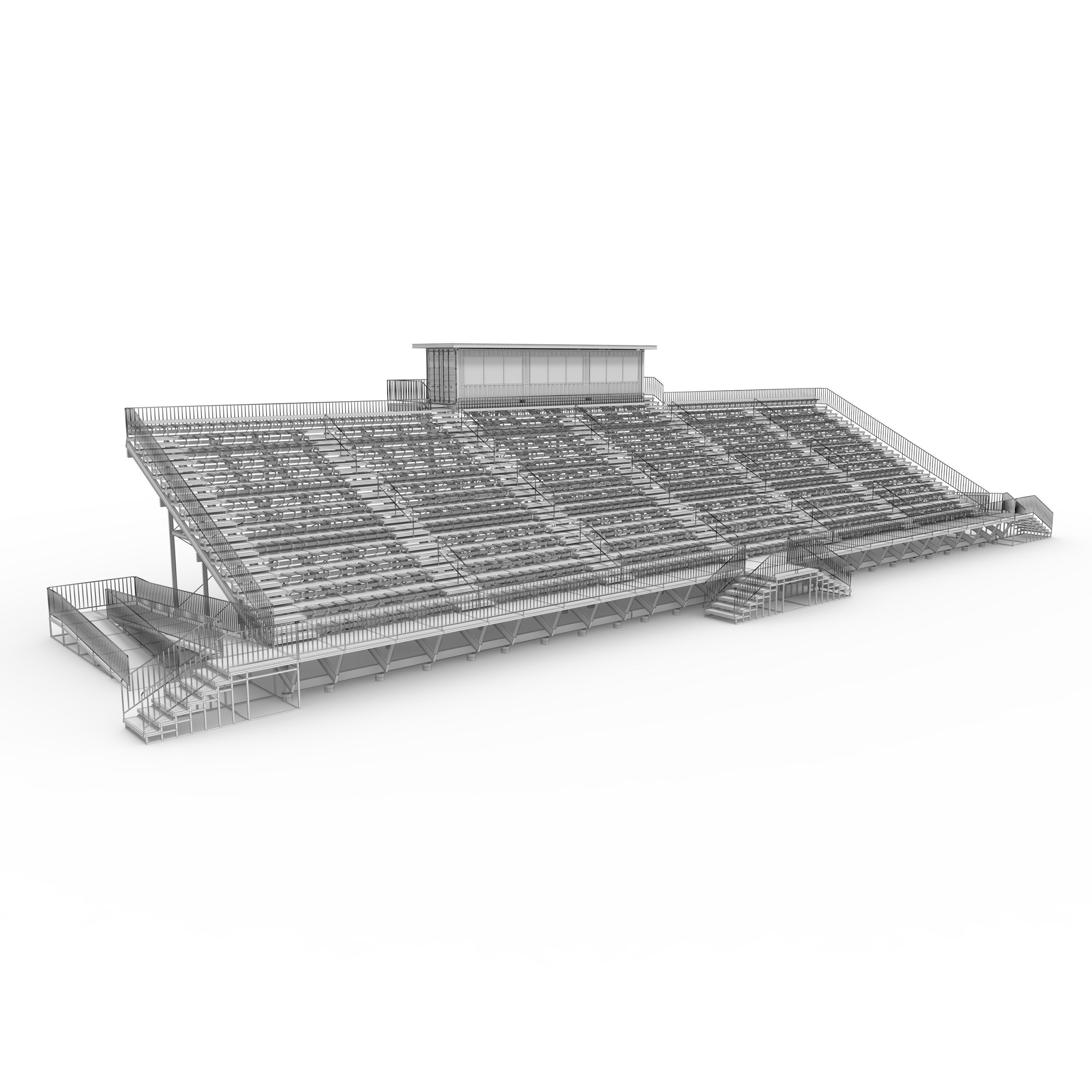 Bleachers 44 3D model_3