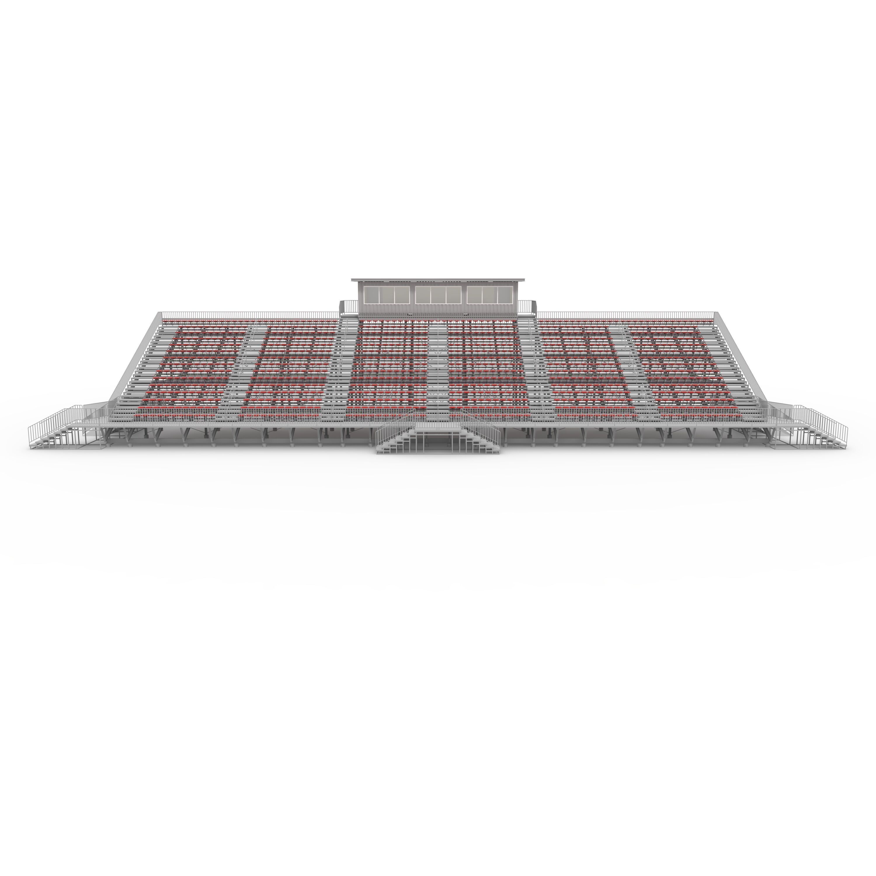 Bleachers 44 3D model_4