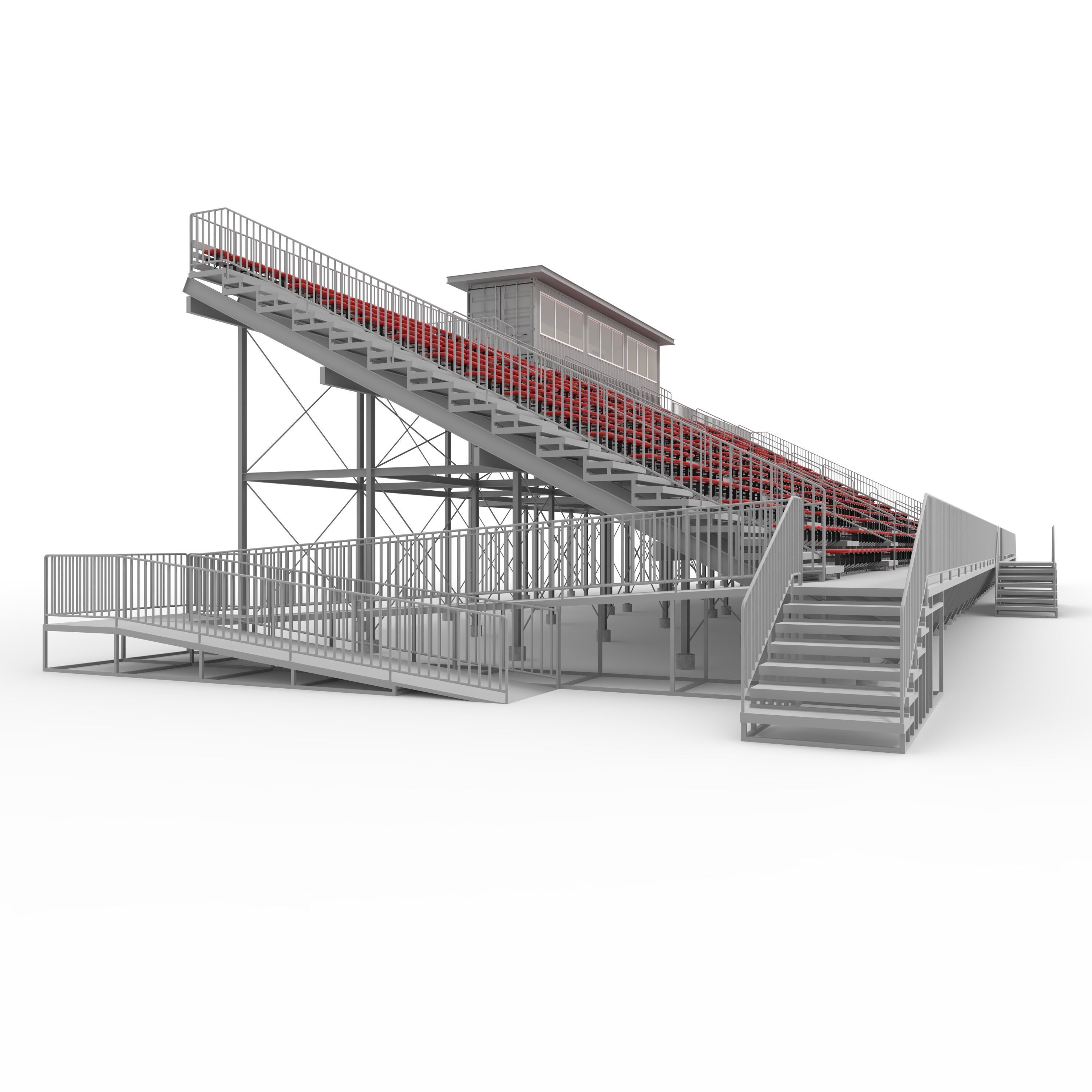 Bleachers 44 3D model_26