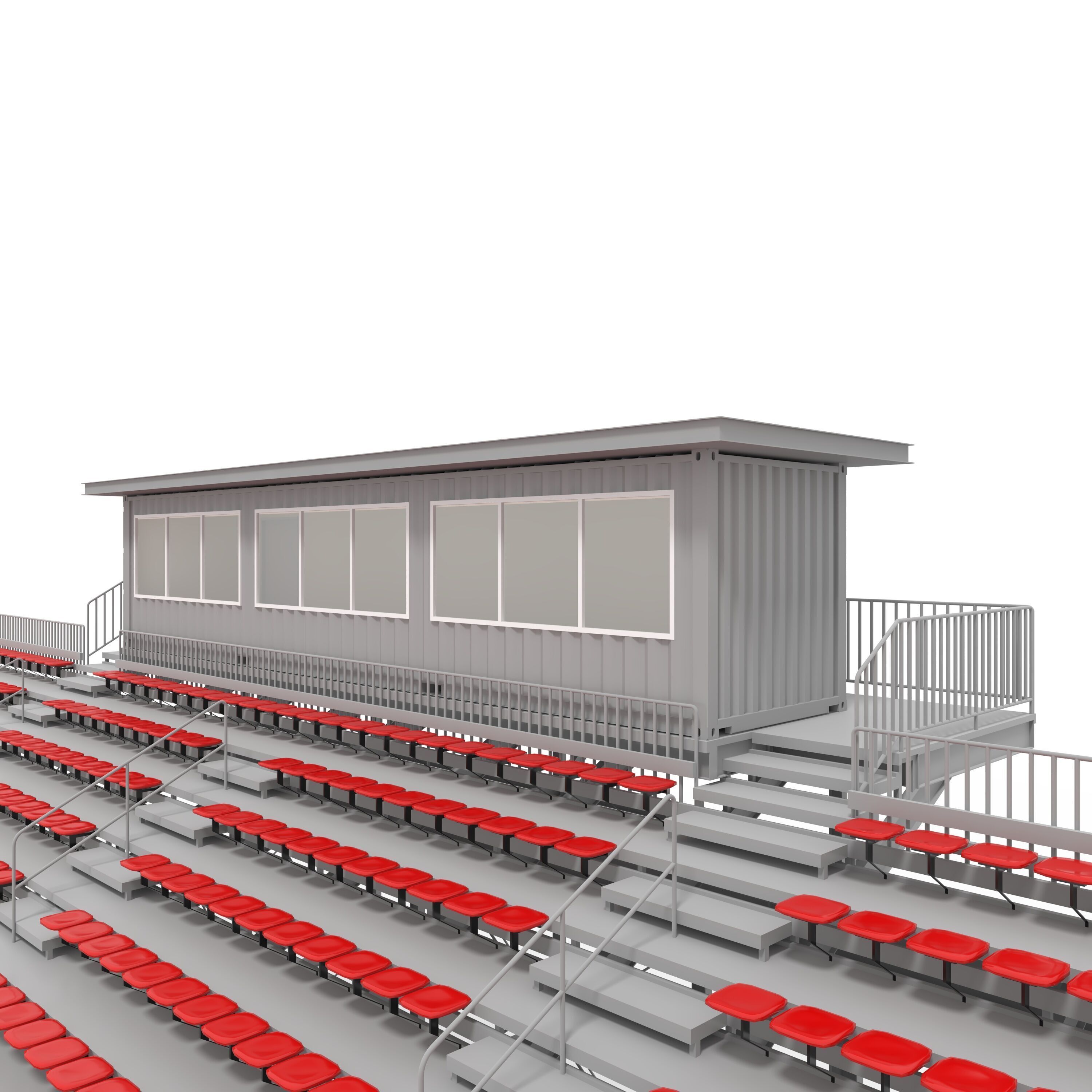 Bleachers 44 3D model_54