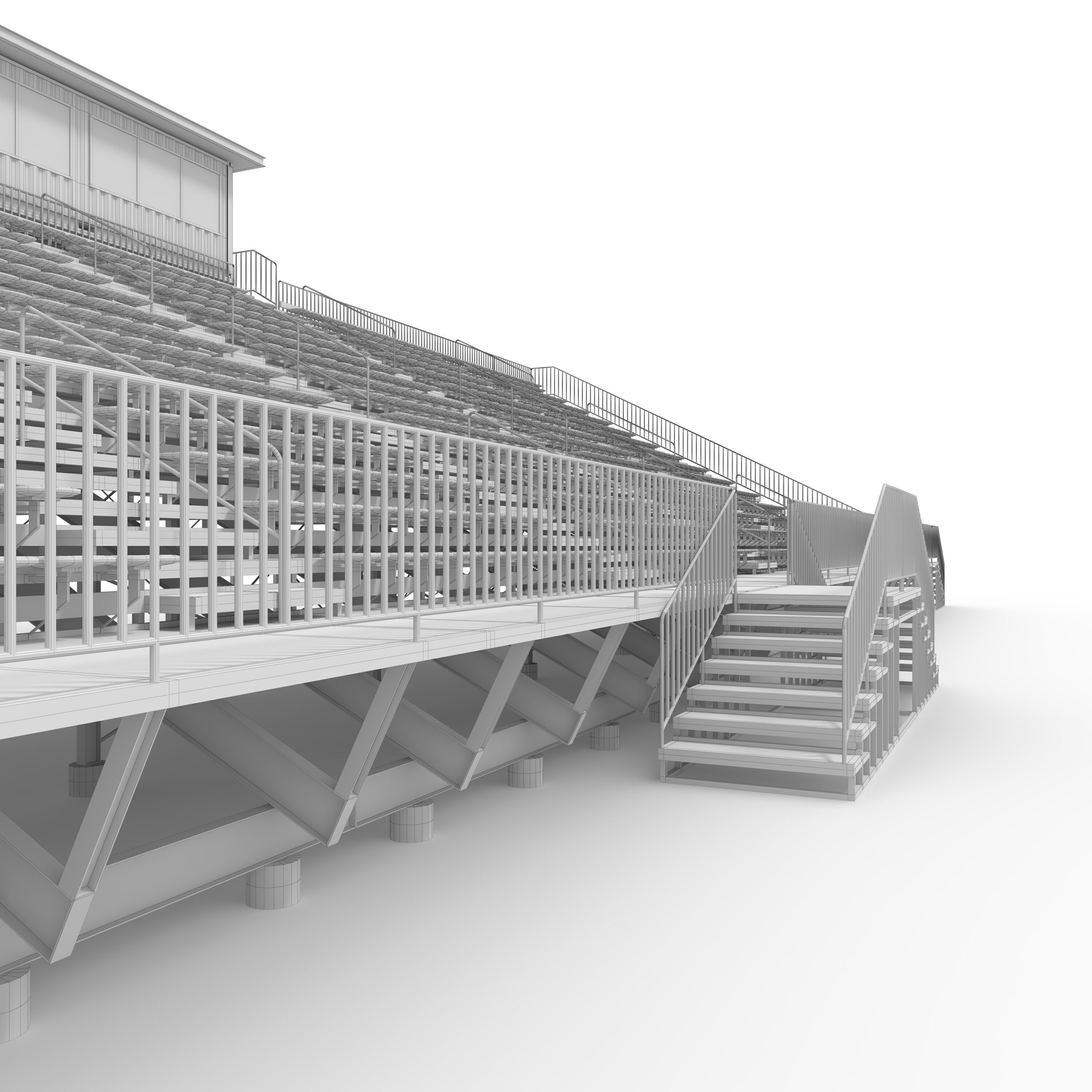Bleachers 44 3D model_29