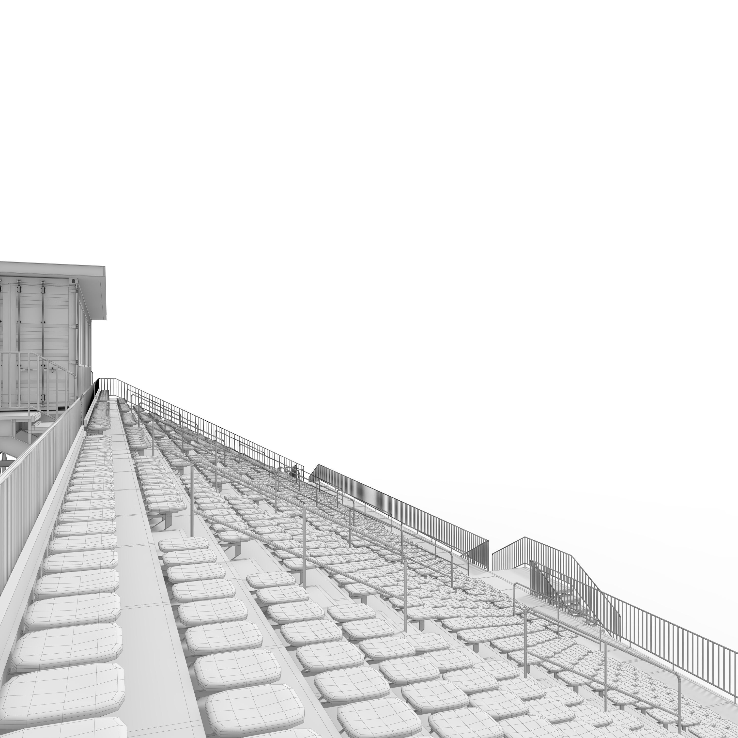 Bleachers 44 3D model_47
