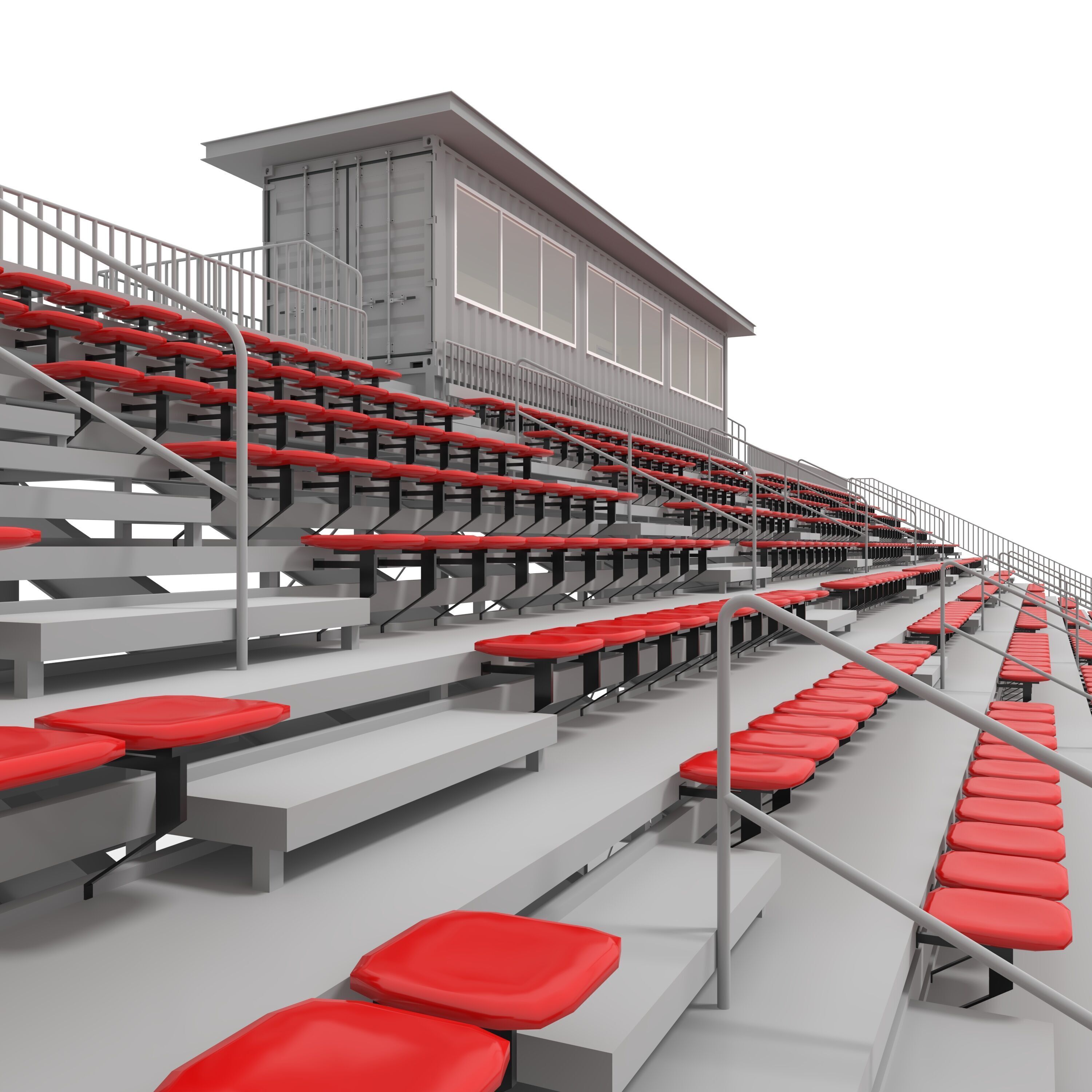 Bleachers 44 3D model_40
