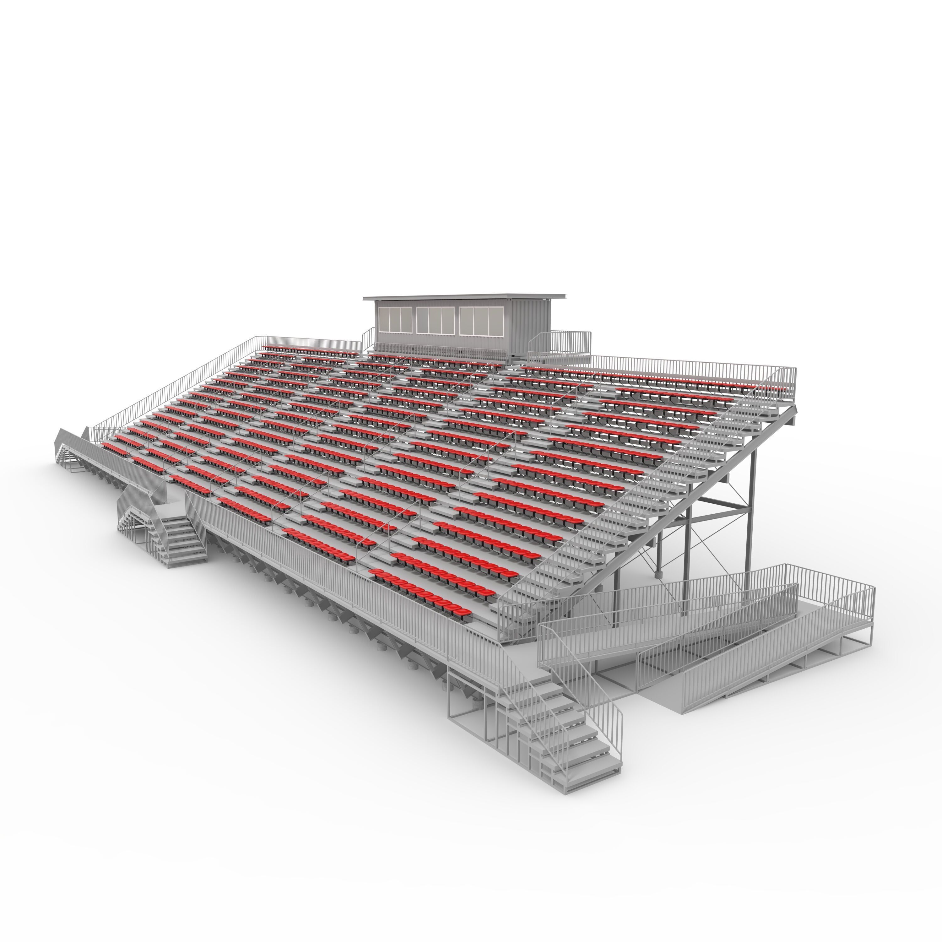 Bleachers 44 3D model_6