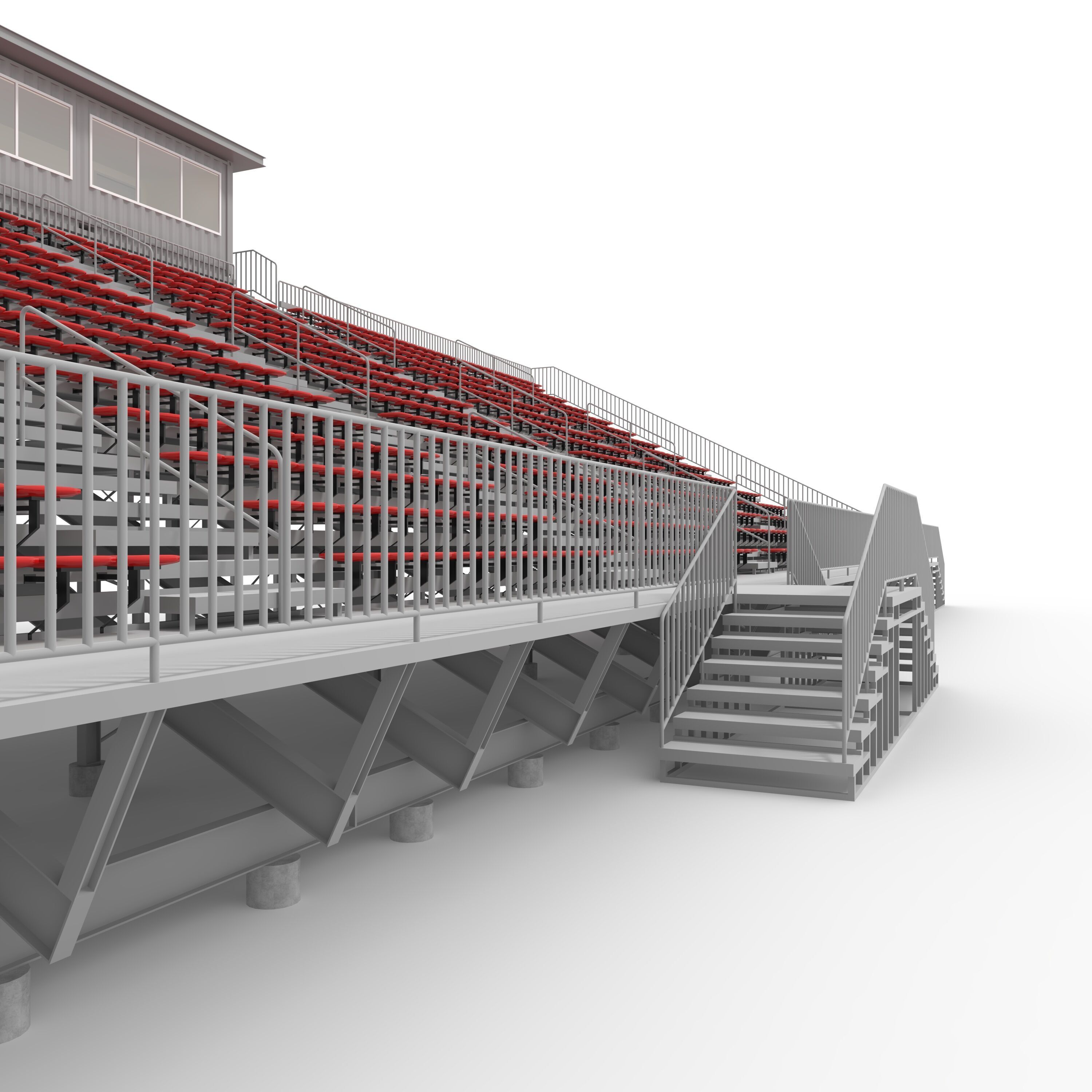 Bleachers 44 3D model_28