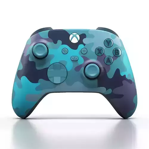 Xbox Series X S Mineral Camo Special Edition  3D model