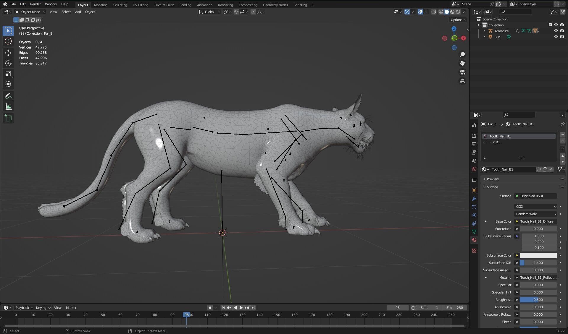 Panther-B1 3D model_20