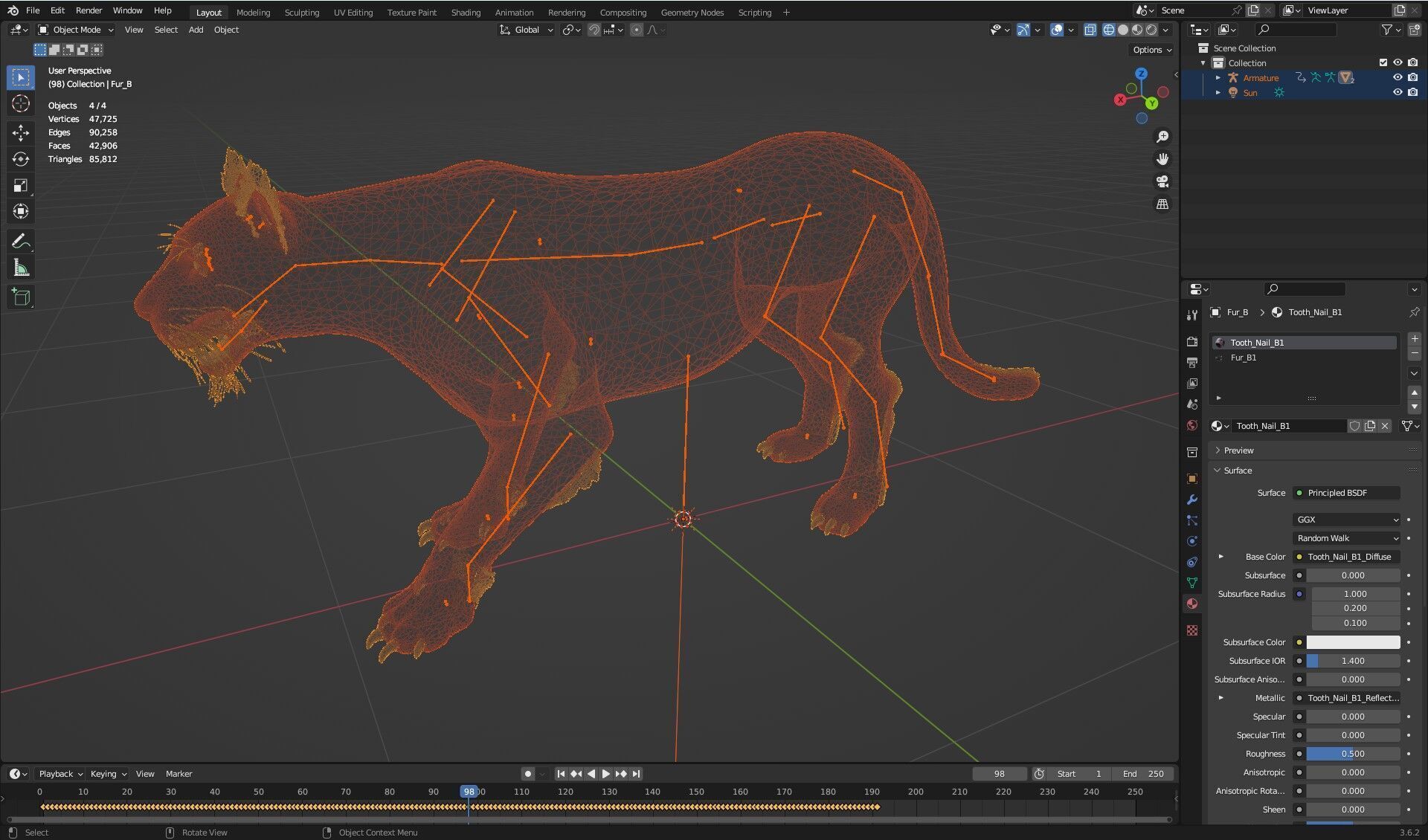 Panther-B1 3D model_21