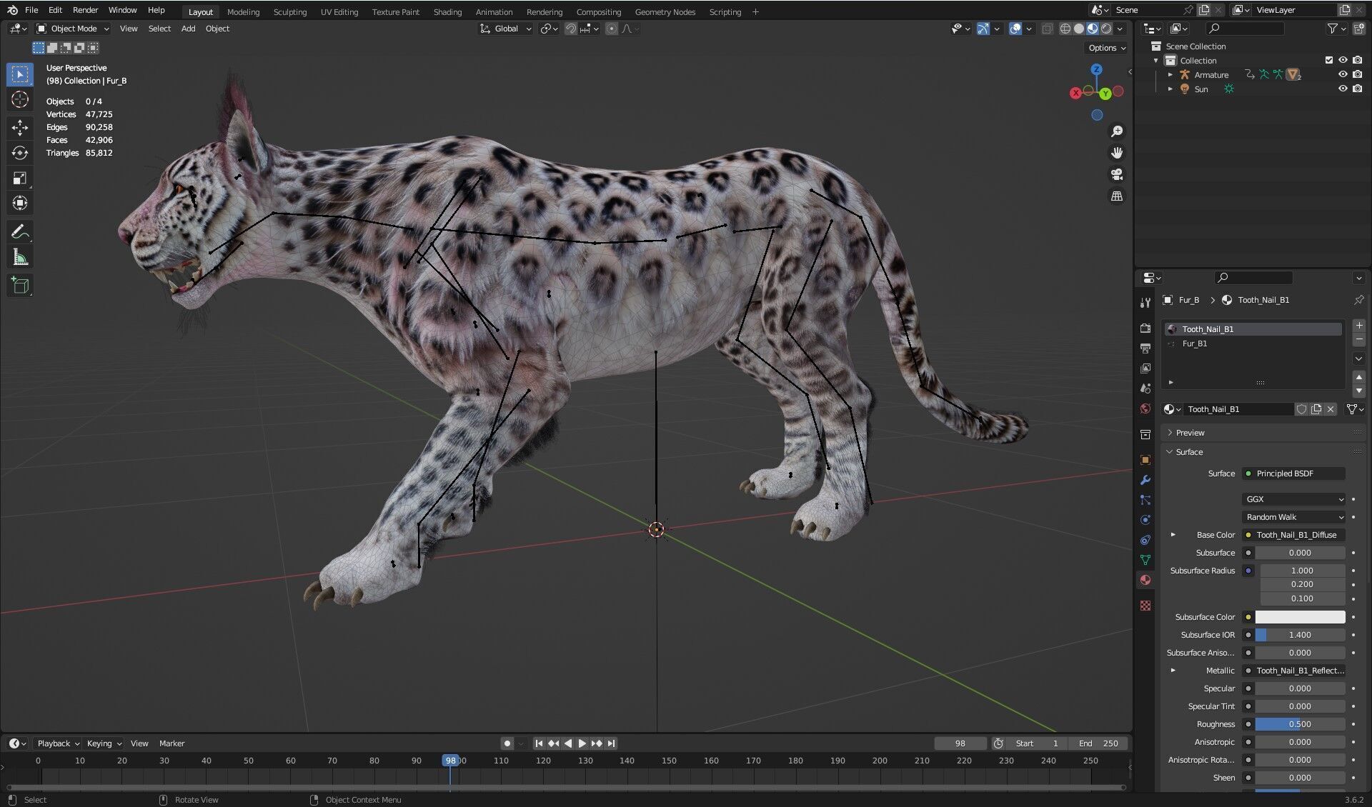 Panther-B1 3D model_19