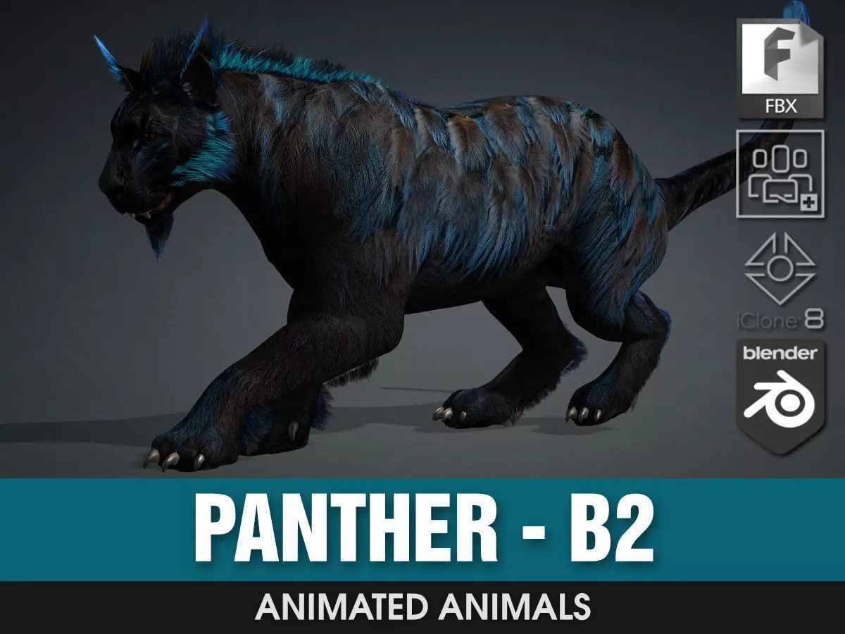Panther-B2 3D model_0