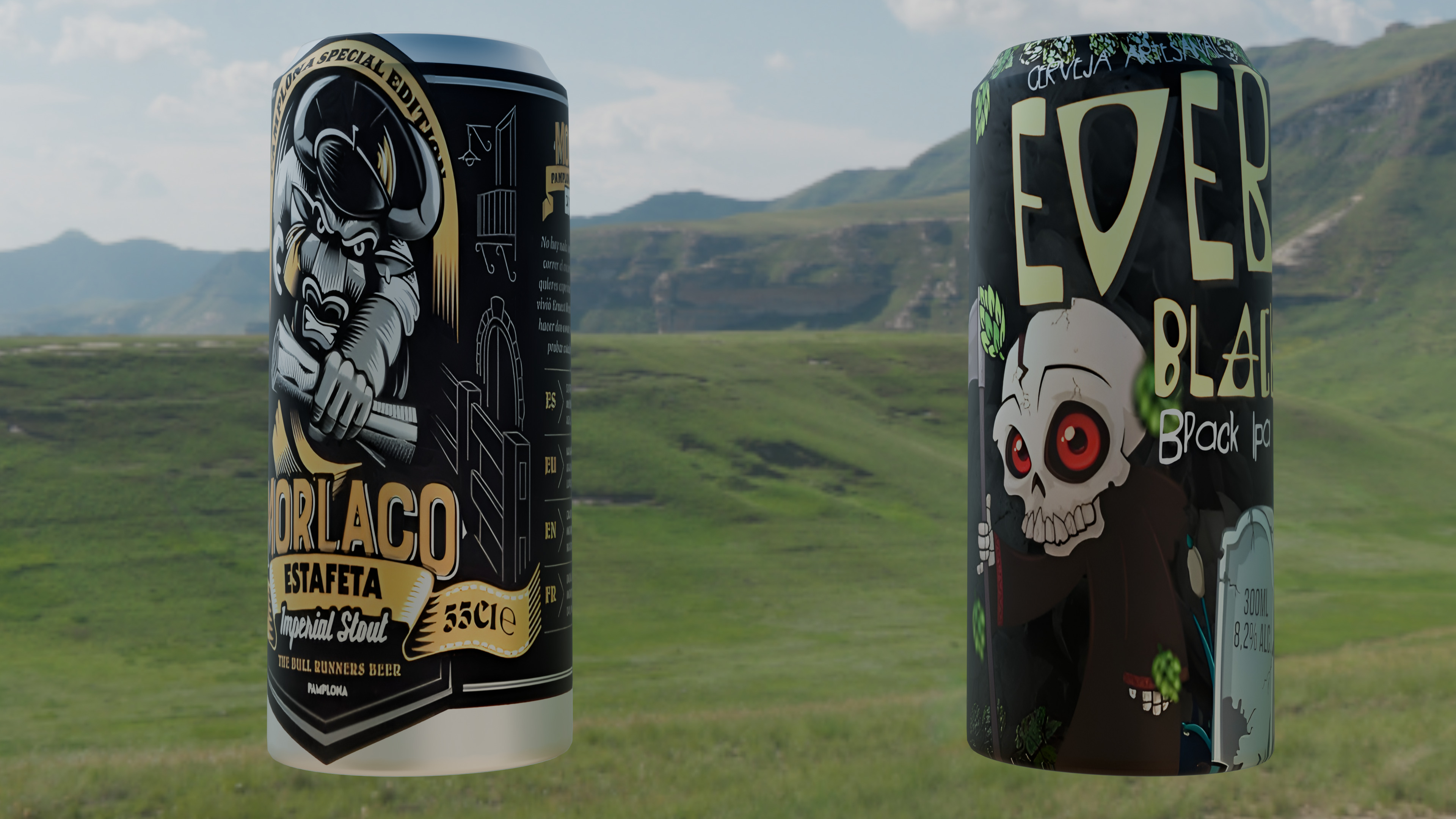 Cola can realistic bottle 3d model 3D model_5