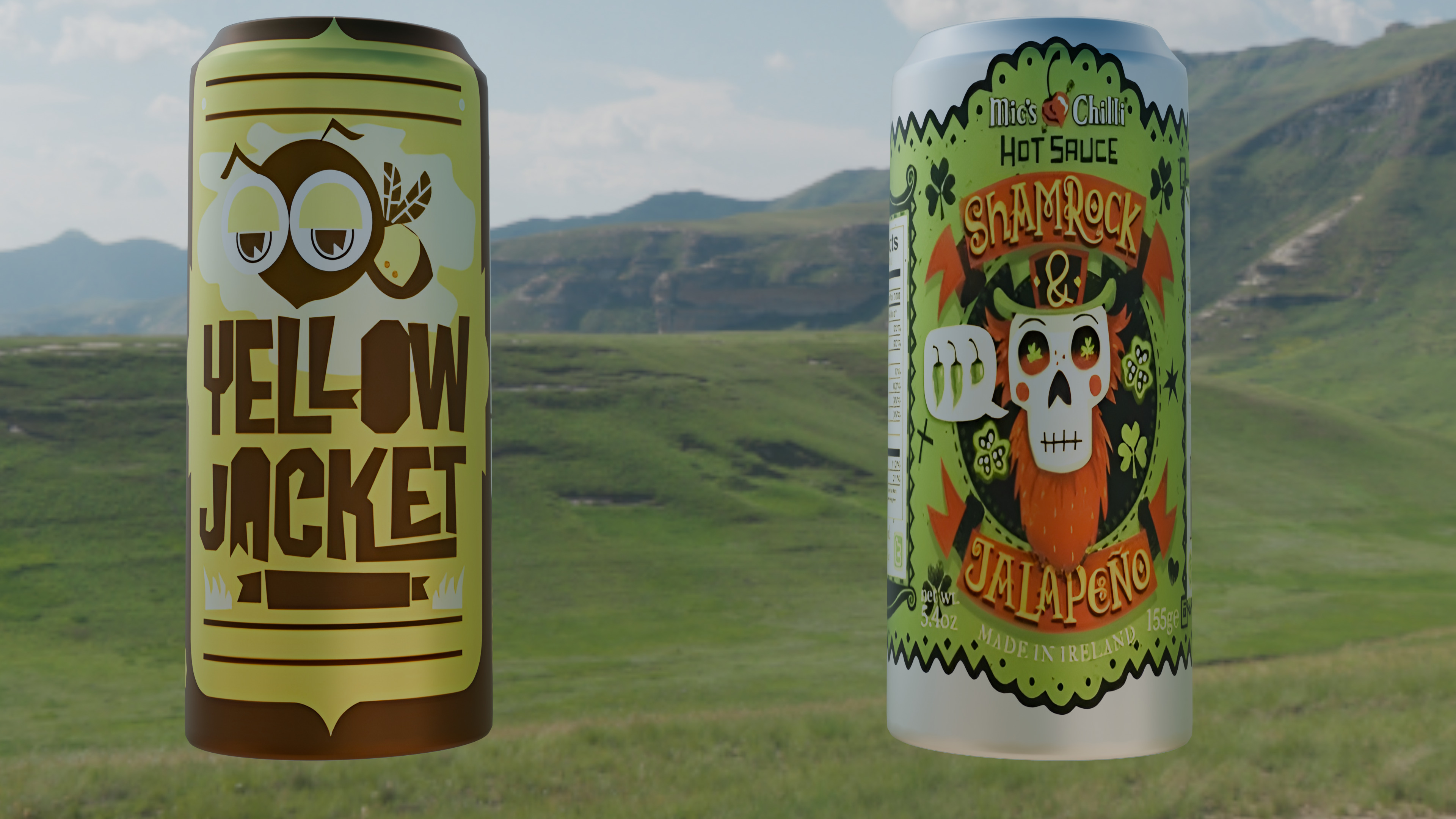 Cola can realistic bottle 3d model 3D model_3