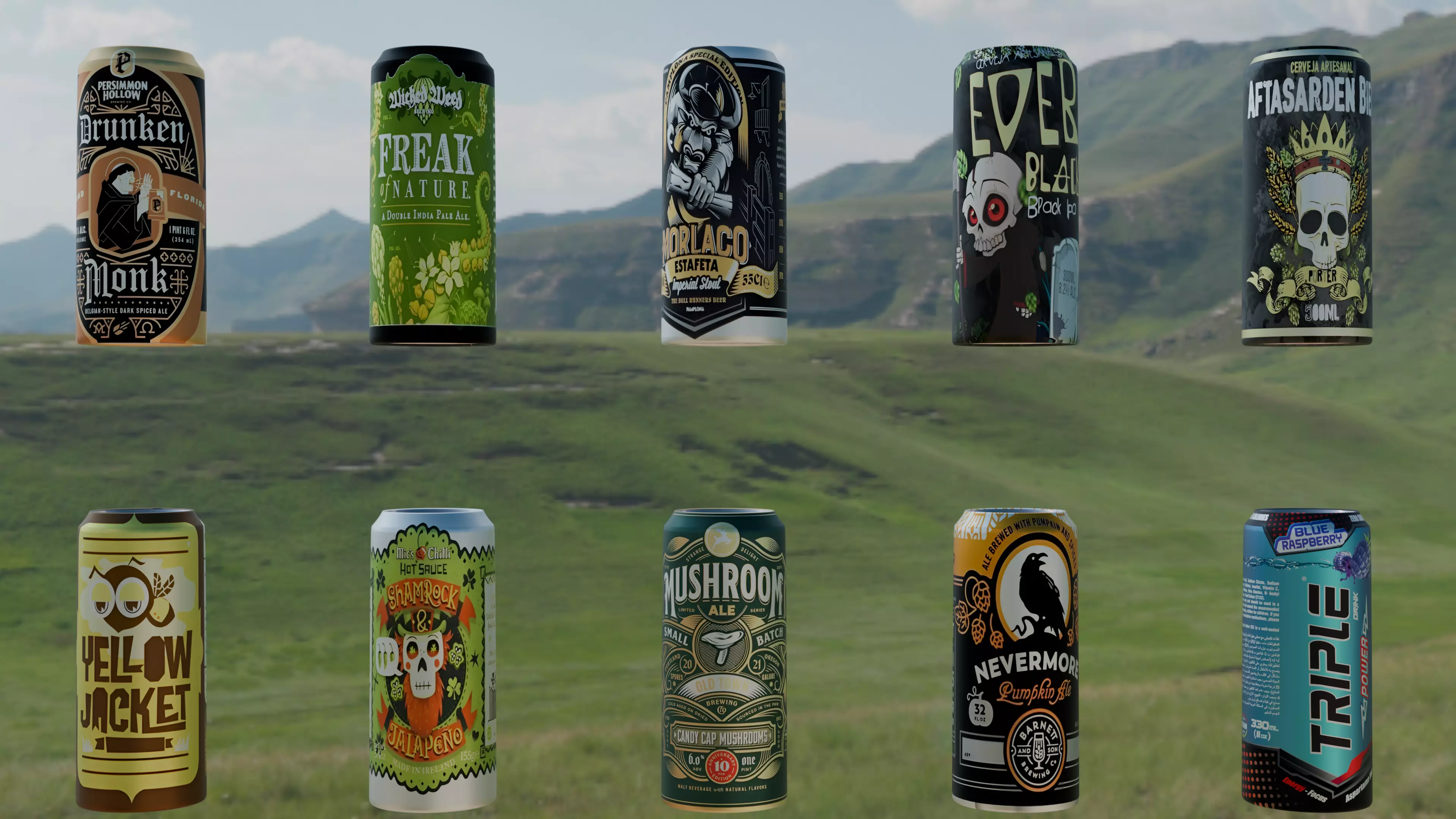 Cola can realistic bottle 3d model 3D model_0