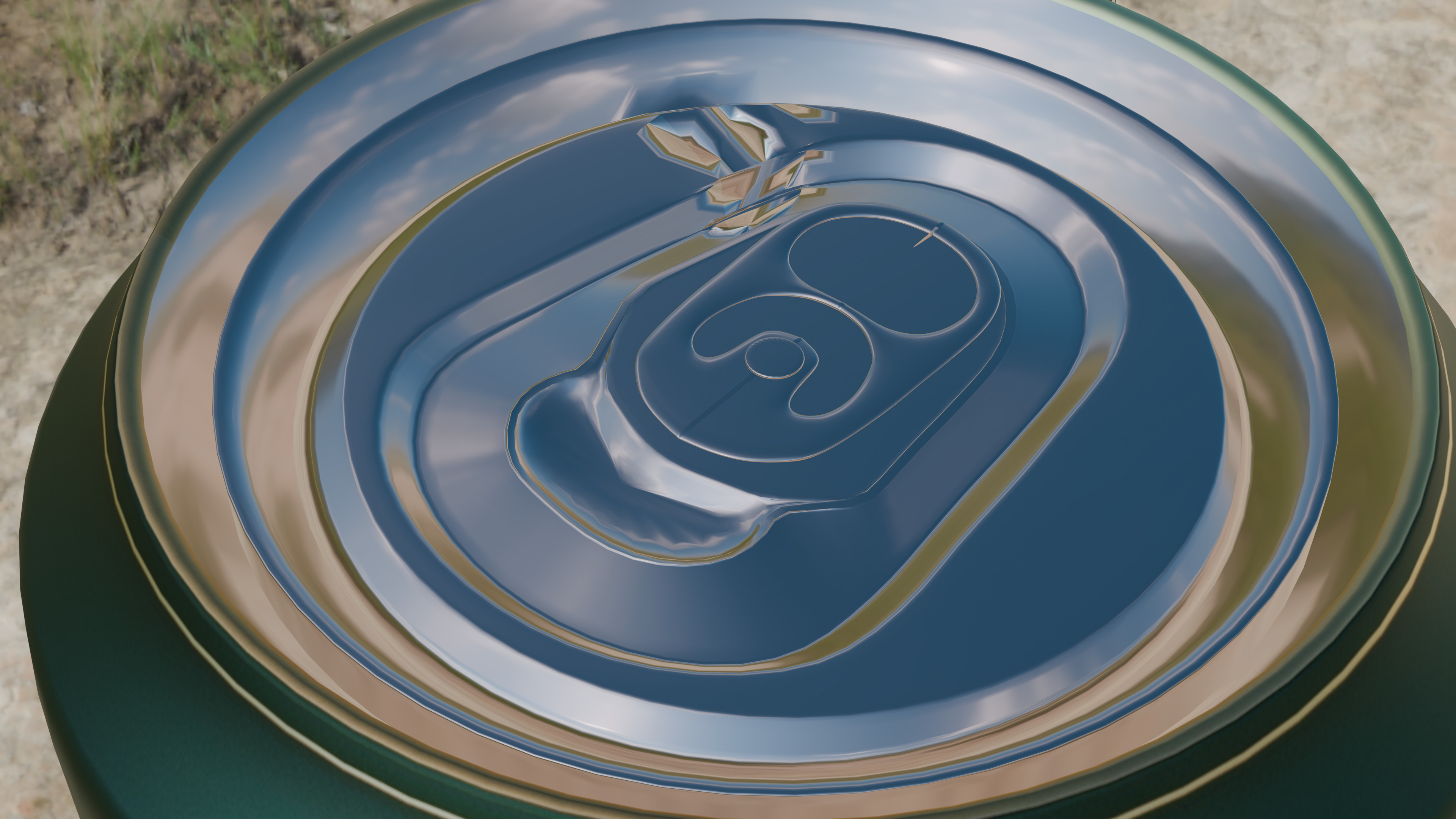 Cola can realistic bottle 3d model 3D model_11