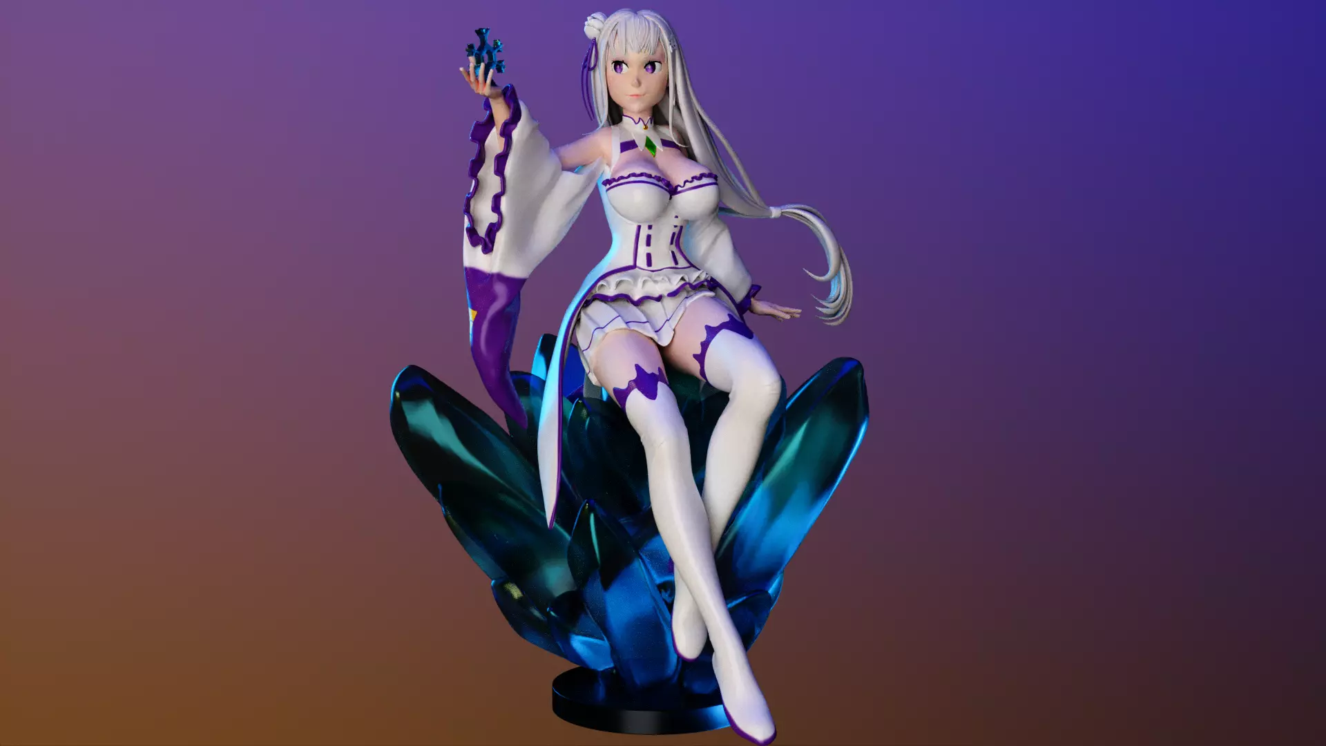 Emilia ReZero 3D print model