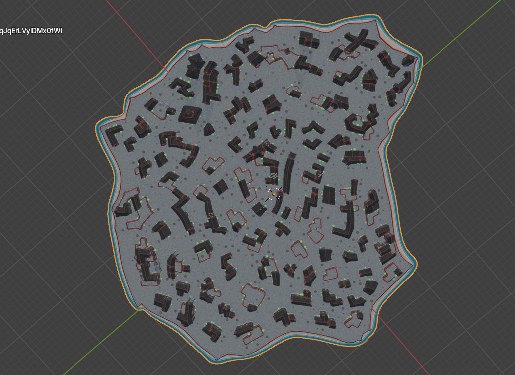 big old cute town 3D model_18