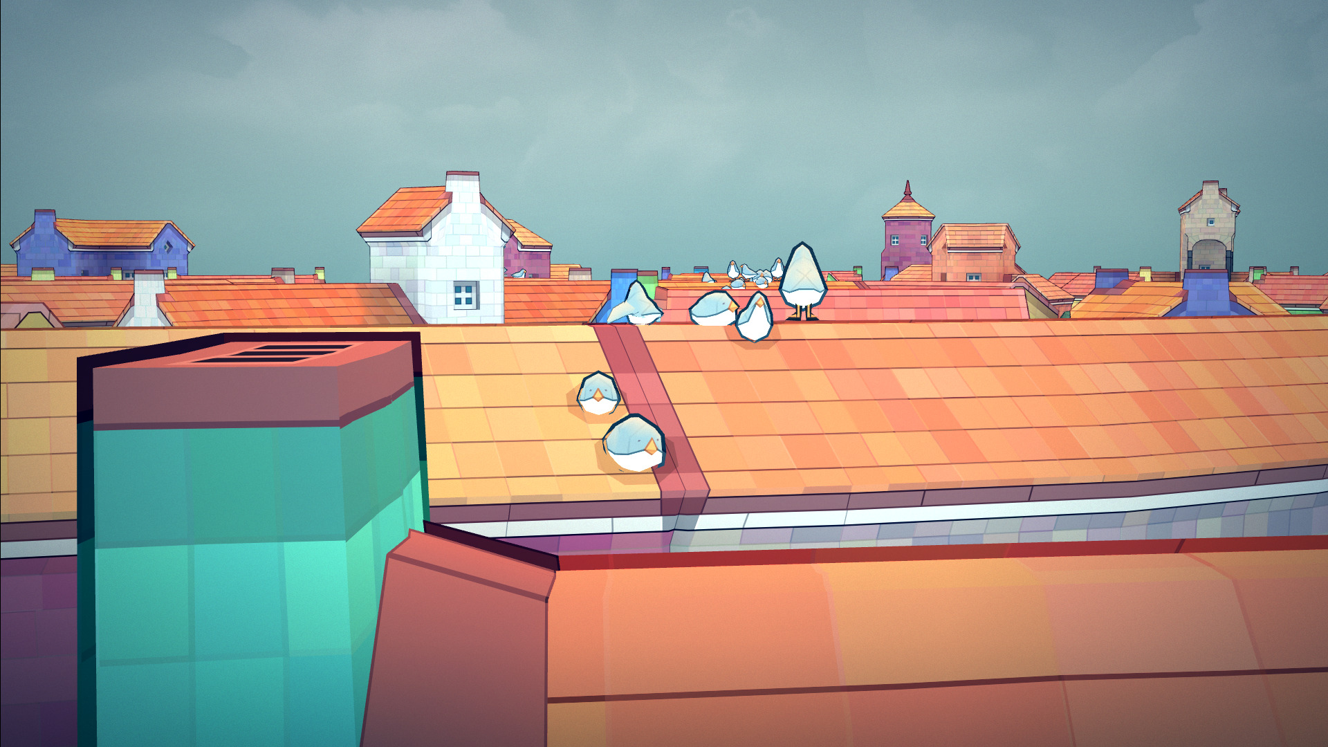 big old cute town 3D model_15