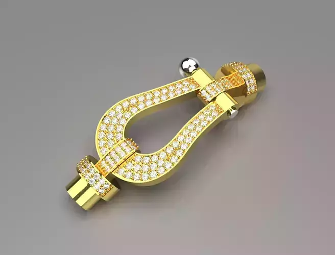 Bracelet connection with diamond model bg0008